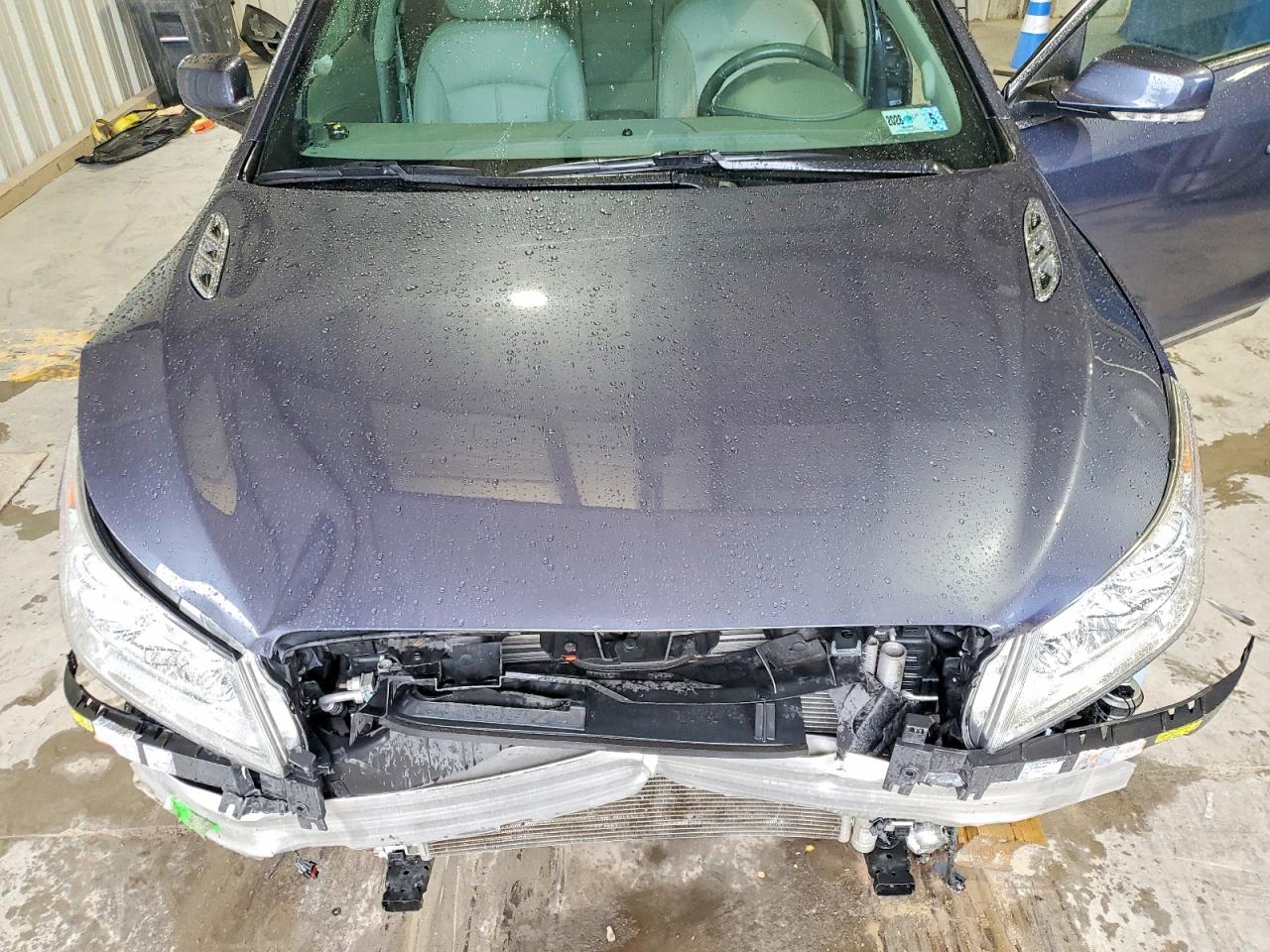 2013 Buick Lacrosse Синий vin: 1G4GC5E37DF204055