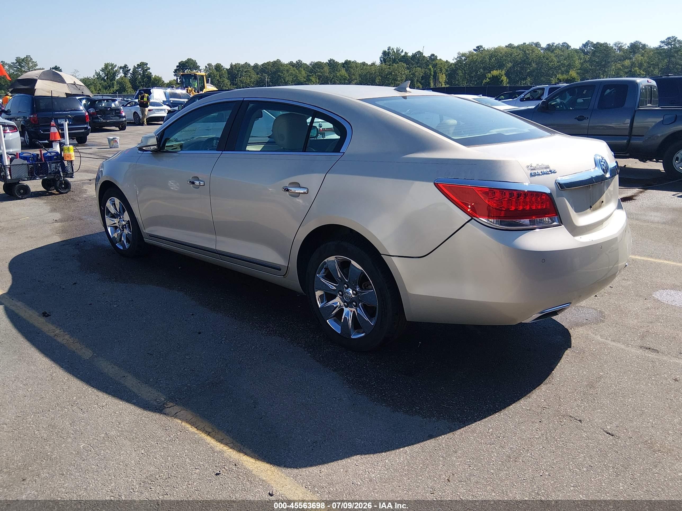 2013 Buick Lacrosse Leather Group Tan vin: 1G4GC5E37DF267057