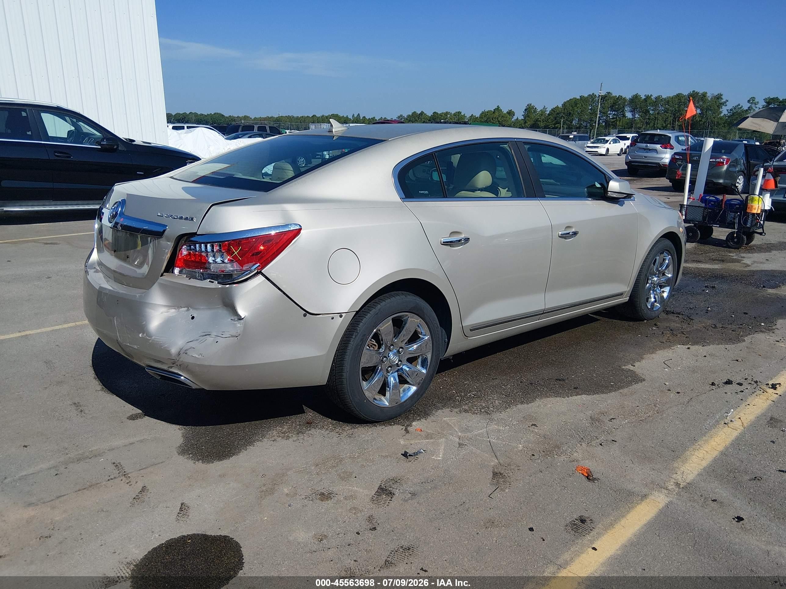 2013 Buick Lacrosse Leather Group Tan vin: 1G4GC5E37DF267057
