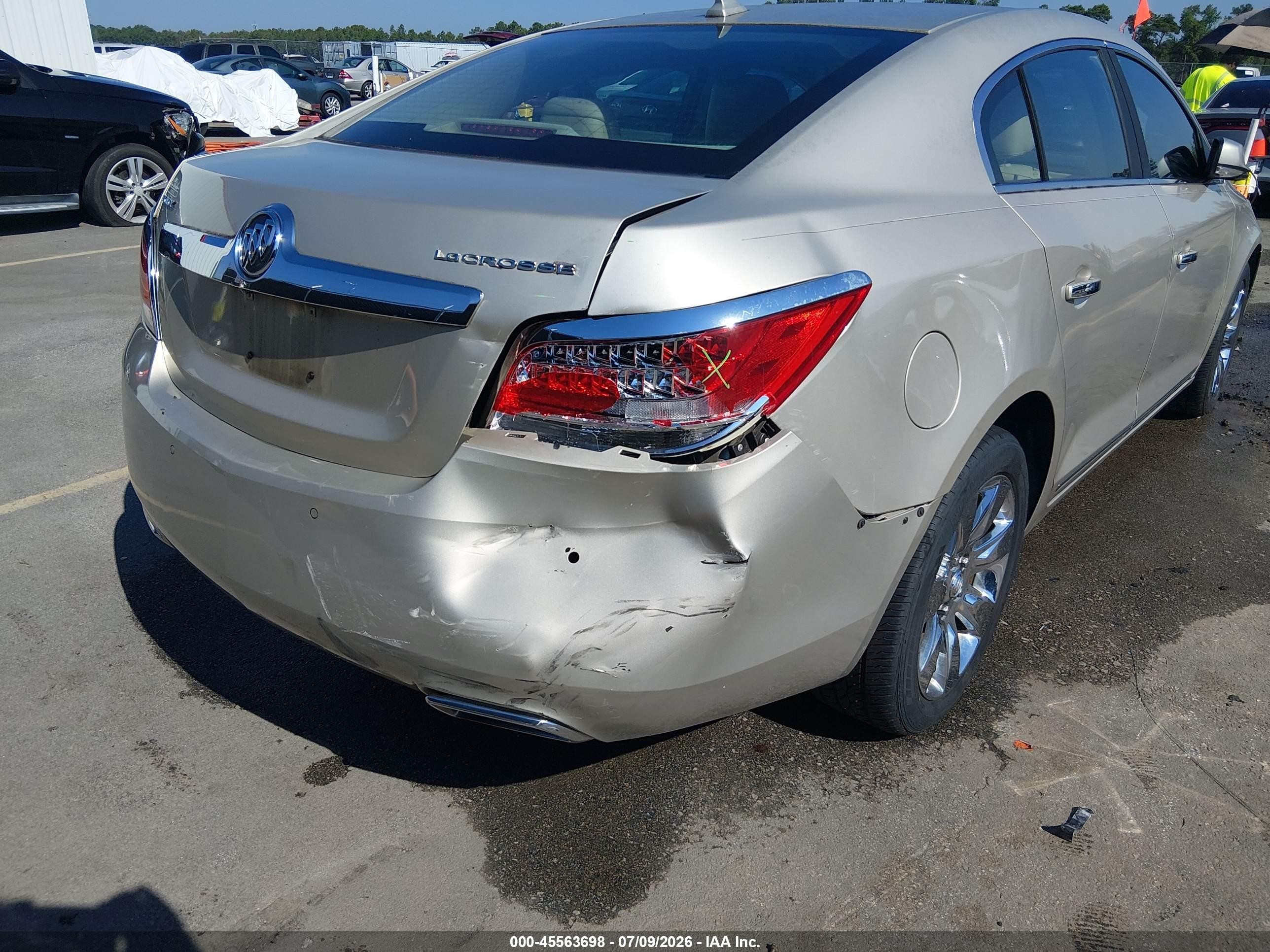 2013 Buick Lacrosse Leather Group Tan vin: 1G4GC5E37DF267057