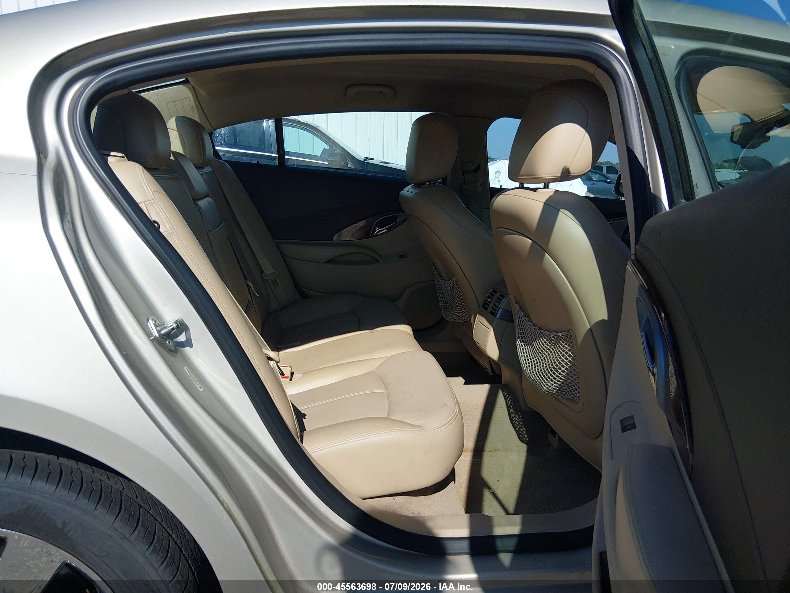 2013 Buick Lacrosse Leather Group Tan vin: 1G4GC5E37DF267057
