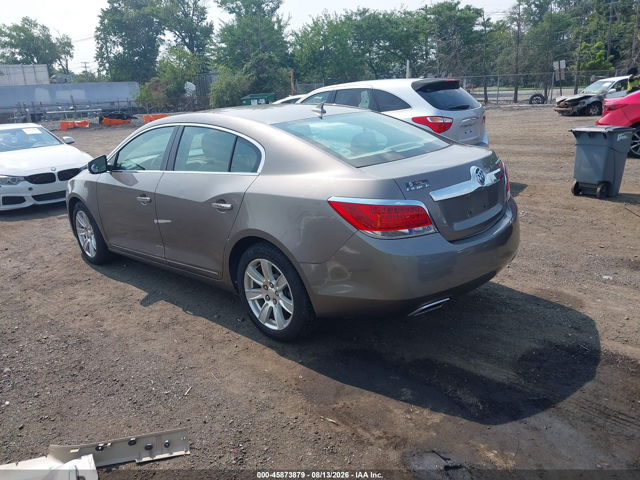 2012 Buick Lacrosse Leather Group Tan vin: 1G4GC5E38CF135083