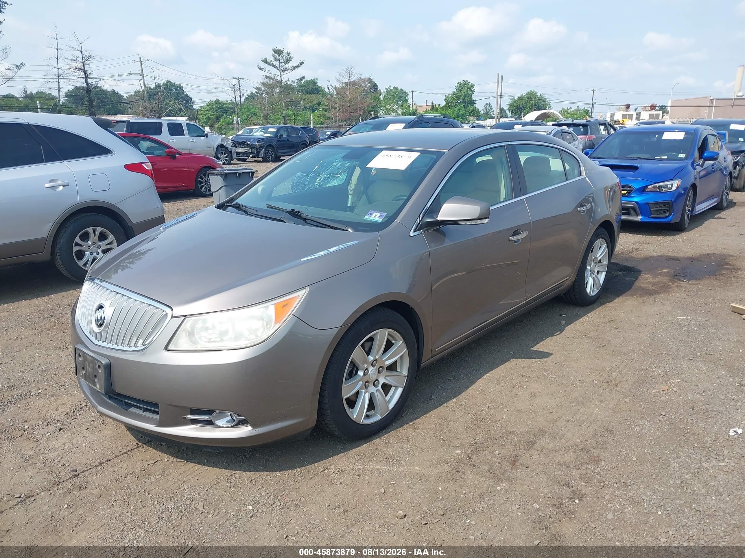 2012 Buick Lacrosse Leather Group Tan vin: 1G4GC5E38CF135083