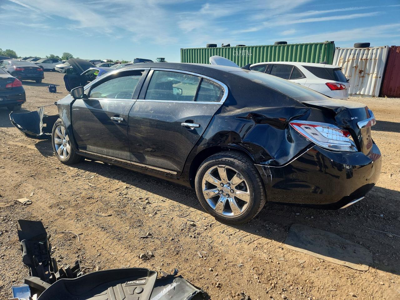 2012 Buick Lacrosse Black vin: 1G4GC5E38CF166110
