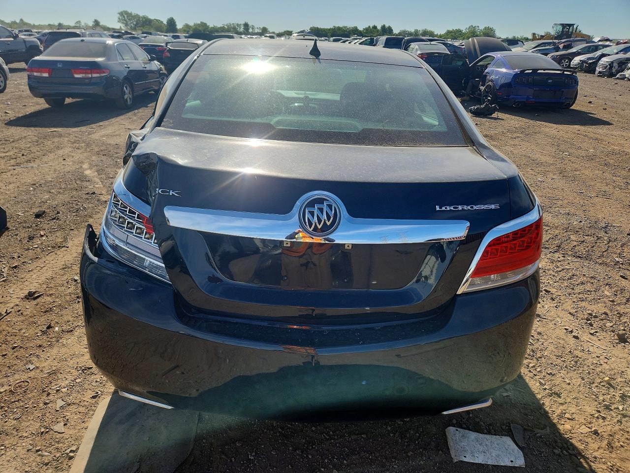 2012 Buick Lacrosse Black vin: 1G4GC5E38CF166110