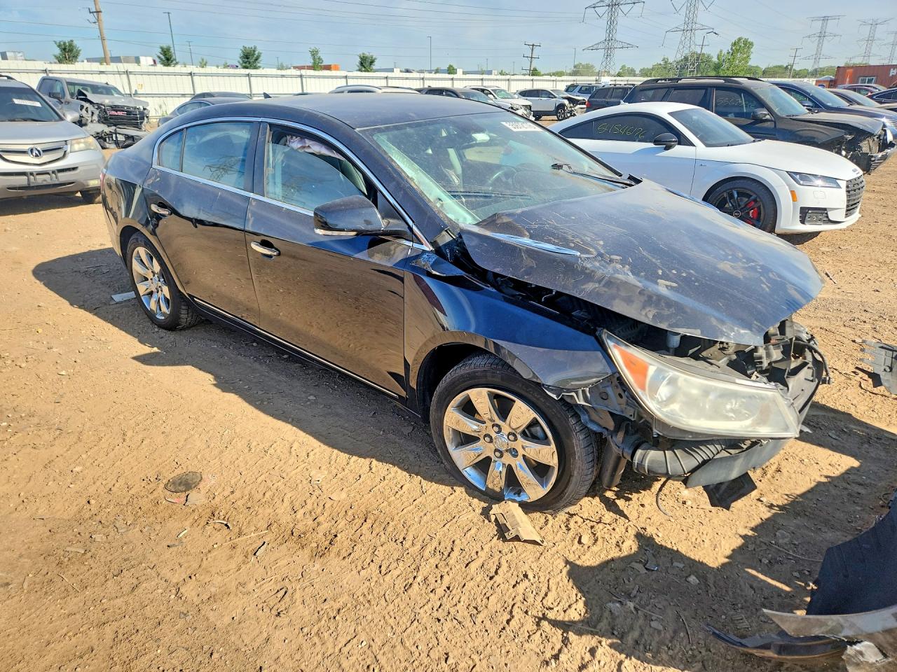 2012 Buick Lacrosse Black vin: 1G4GC5E38CF166110