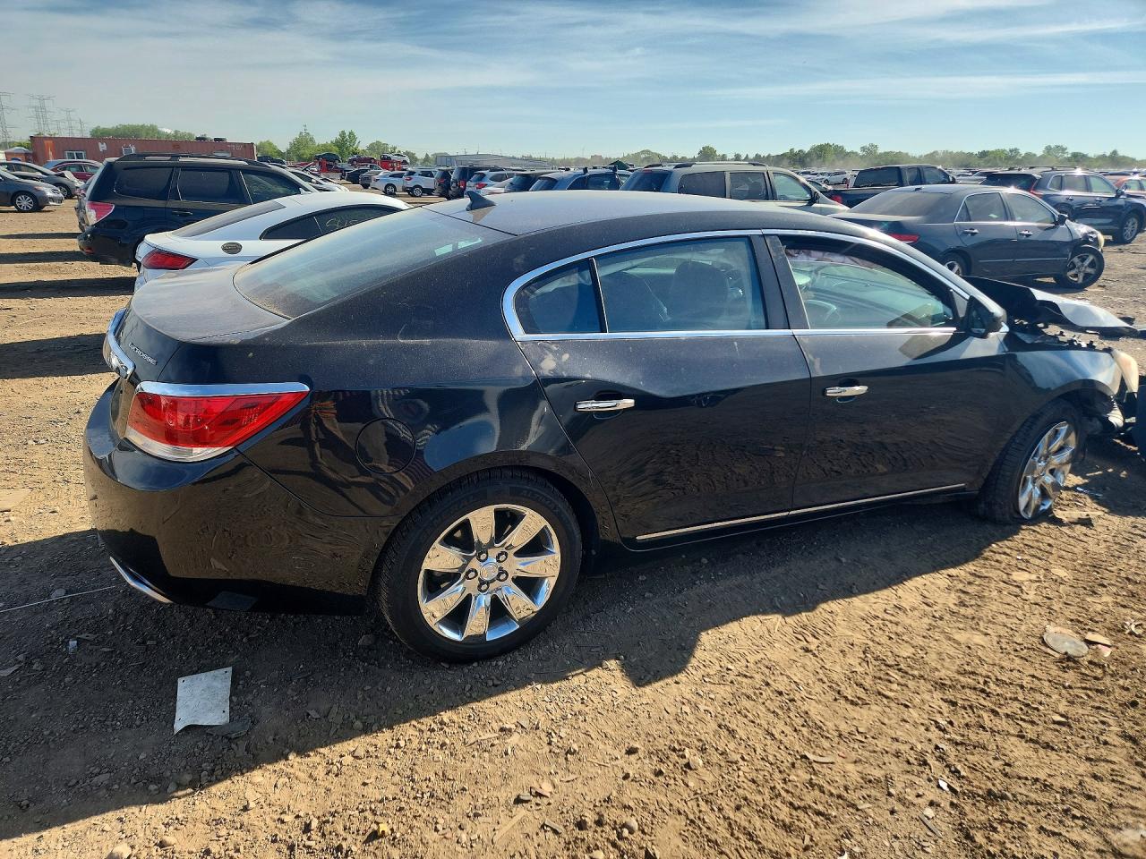 2012 Buick Lacrosse Black vin: 1G4GC5E38CF166110