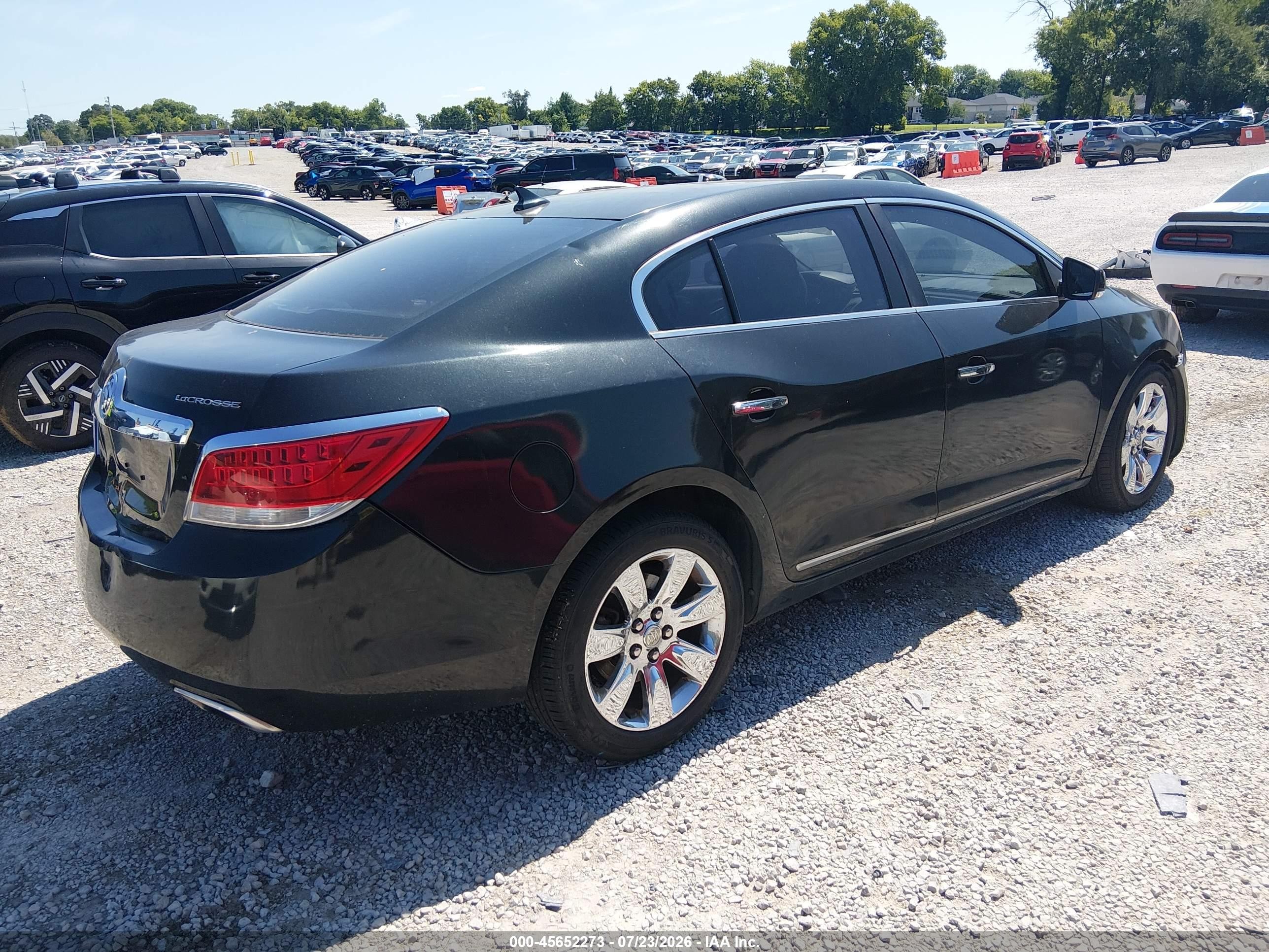 2012 Buick Lacrosse Leather Group Black vin: 1G4GC5E38CF185384