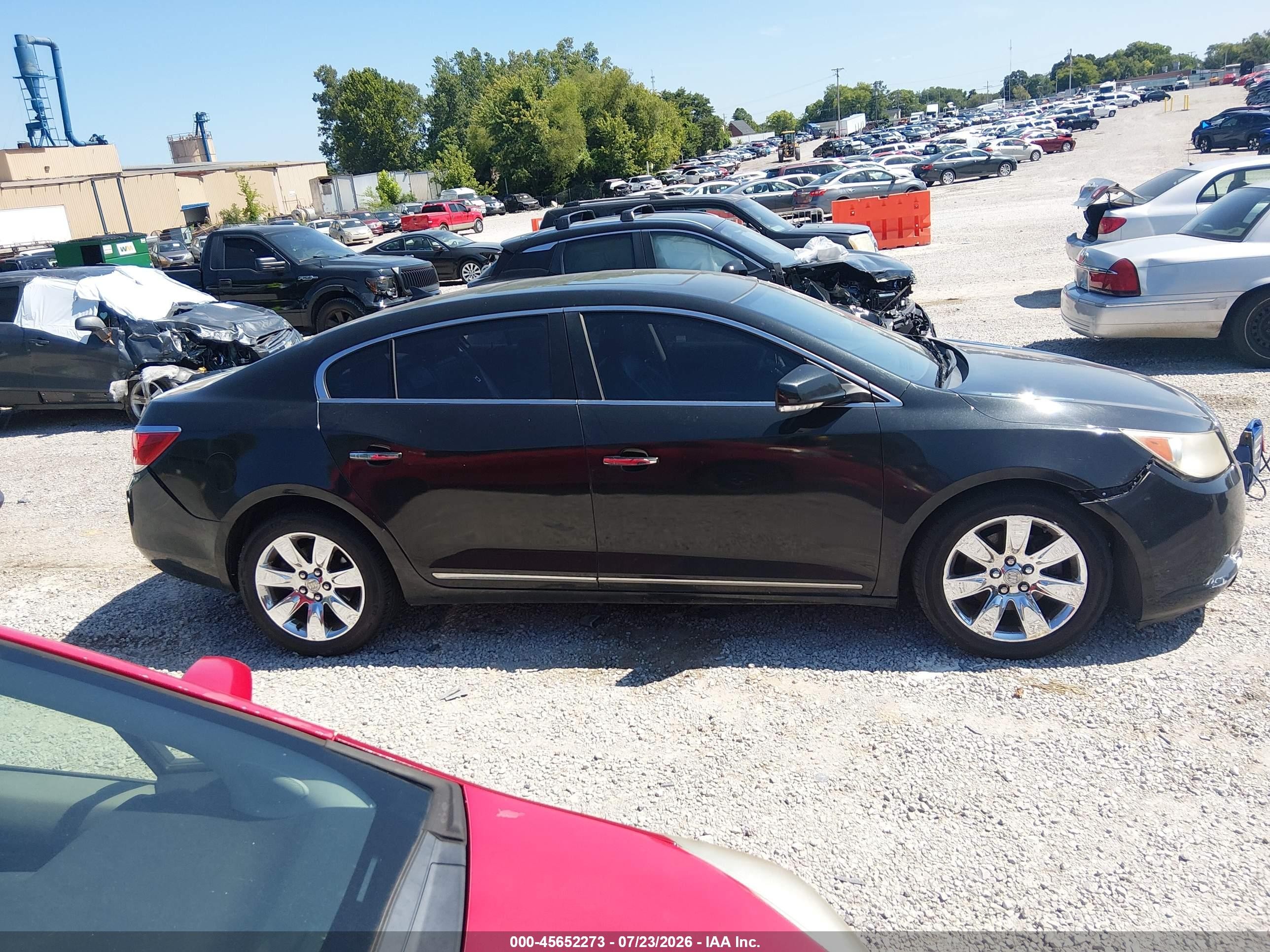 2012 Buick Lacrosse Leather Group Black vin: 1G4GC5E38CF185384