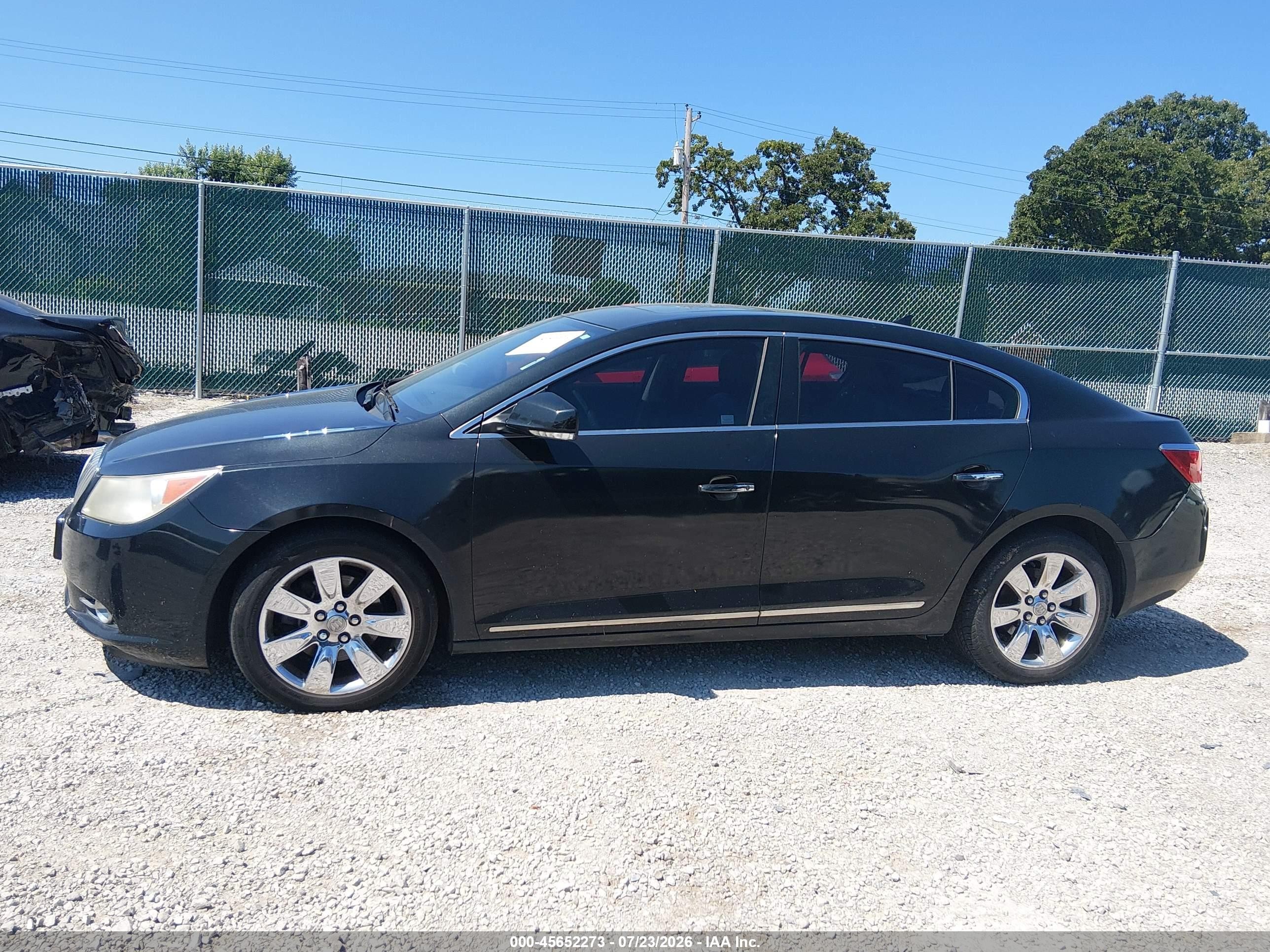 2012 Buick Lacrosse Leather Group Black vin: 1G4GC5E38CF185384