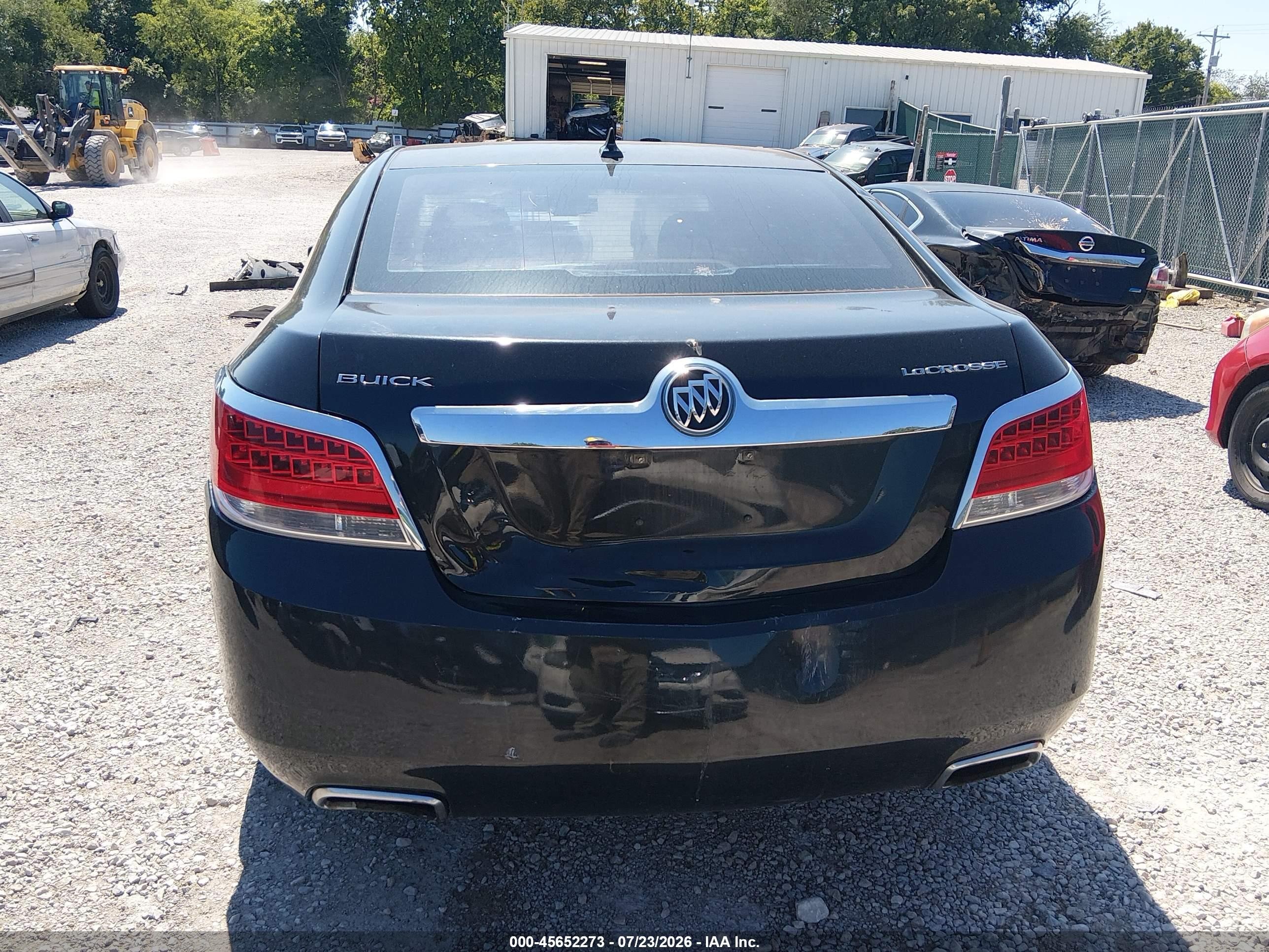 2012 Buick Lacrosse Leather Group Black vin: 1G4GC5E38CF185384