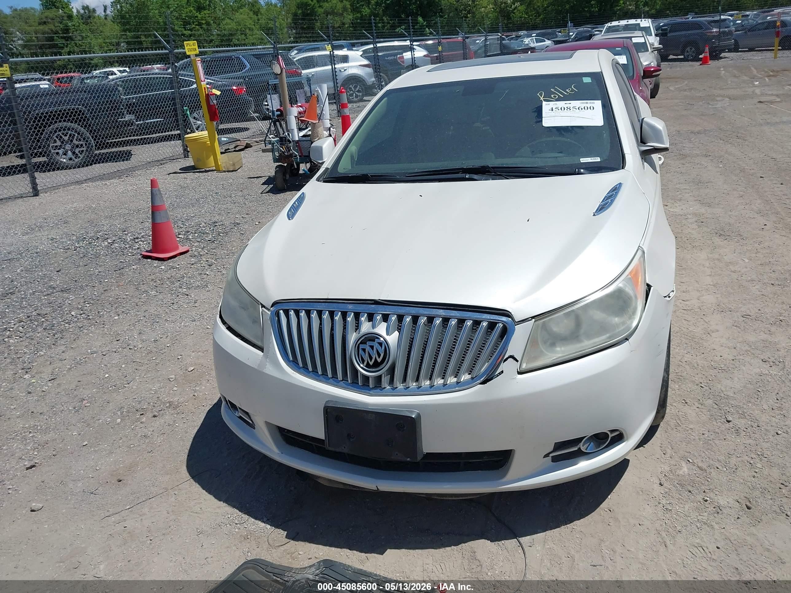 2012 Buick Lacrosse Leather Group White vin: 1G4GC5E38CF352908