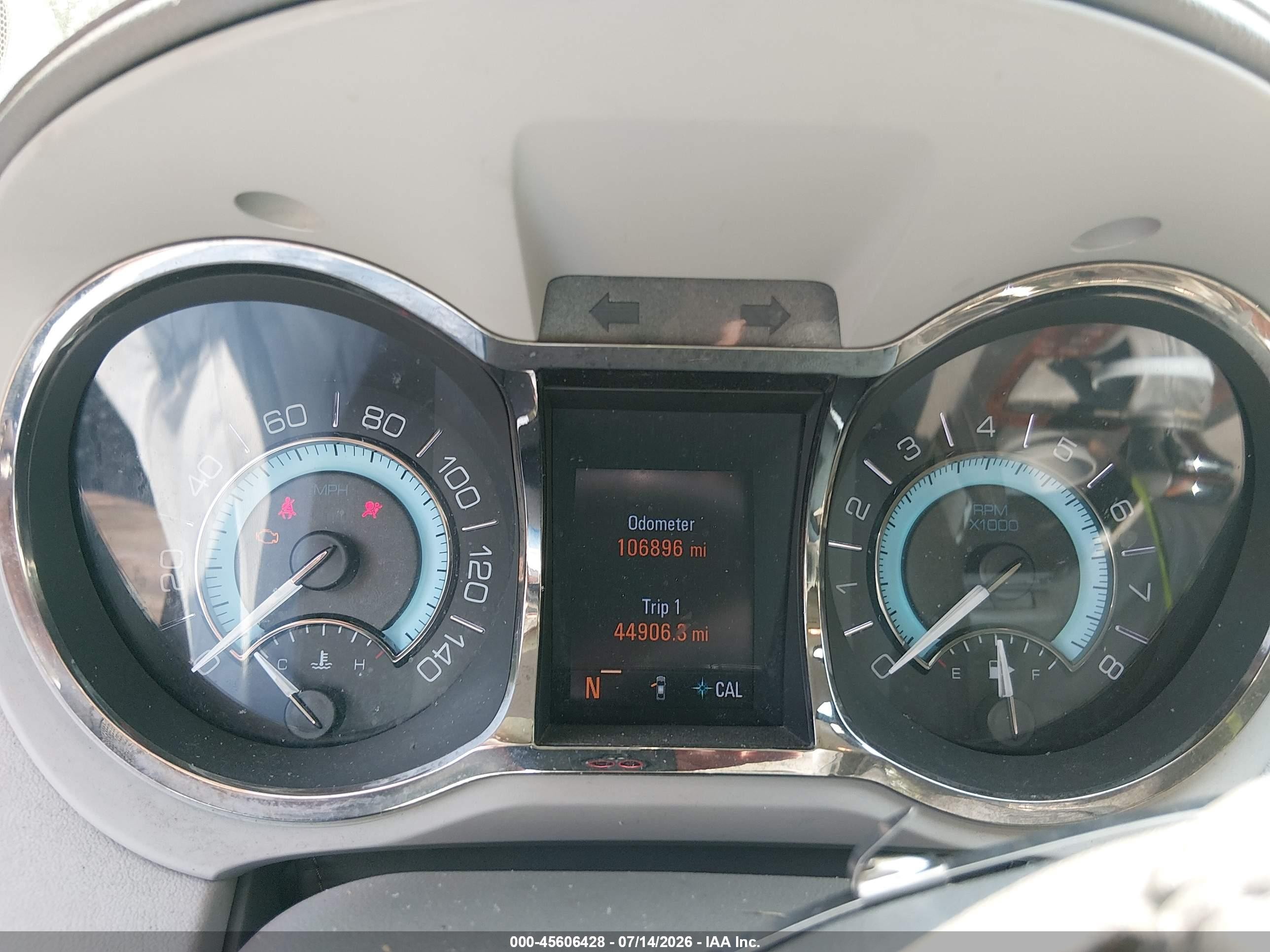 2013 Buick Lacrosse Leather Group Серый vin: 1G4GC5E39DF120917