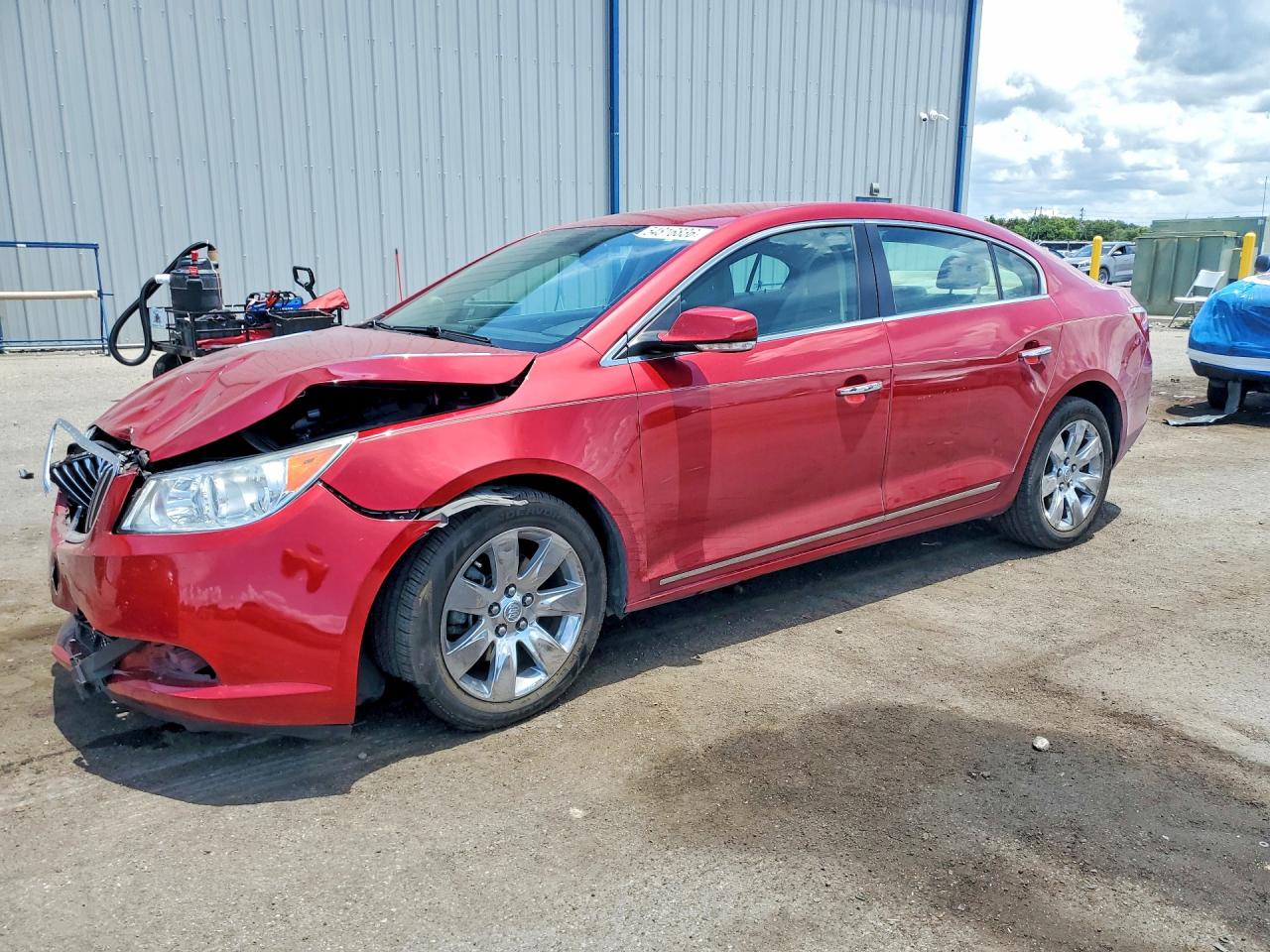 2013 Buick Lacrosse Red vin: 1G4GC5E39DF241267