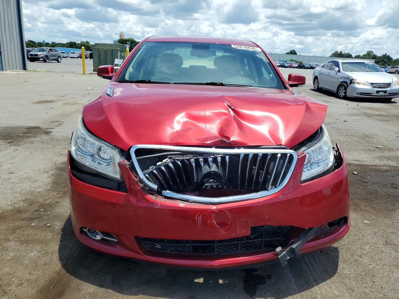 2013 Buick Lacrosse Red vin: 1G4GC5E39DF241267