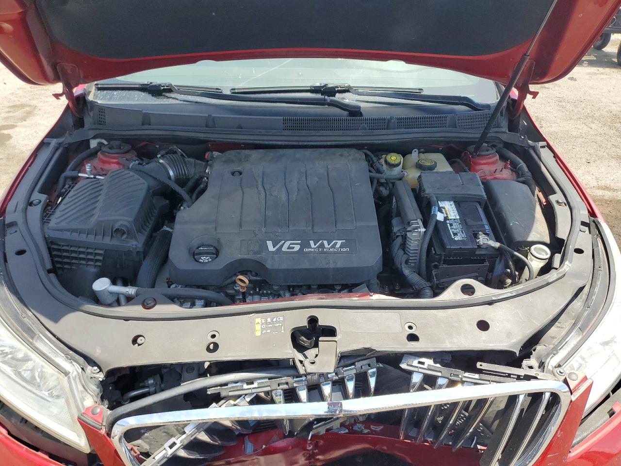 2013 Buick Lacrosse Red vin: 1G4GC5E39DF241267