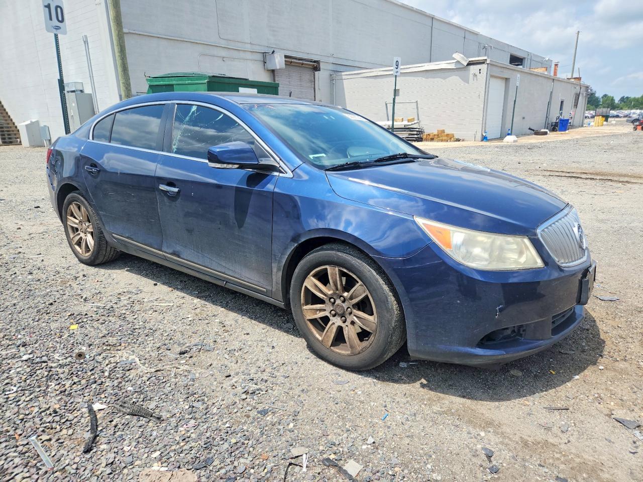 2012 Buick Lacrosse Blue vin: 1G4GC5E3XCF302172
