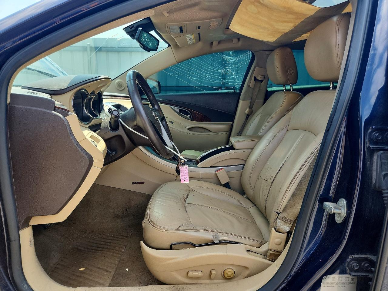 2012 Buick Lacrosse Blue vin: 1G4GC5E3XCF302172