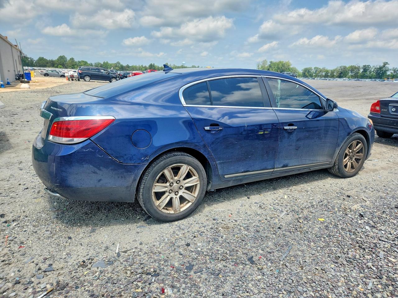 2012 Buick Lacrosse Blue vin: 1G4GC5E3XCF302172