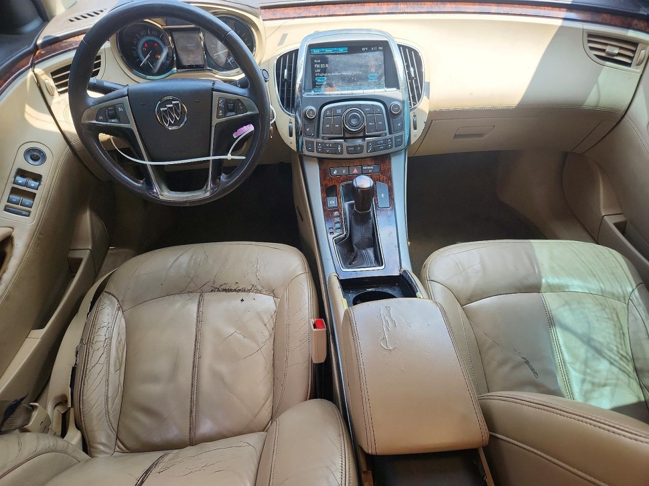 2012 Buick Lacrosse Blue vin: 1G4GC5E3XCF302172