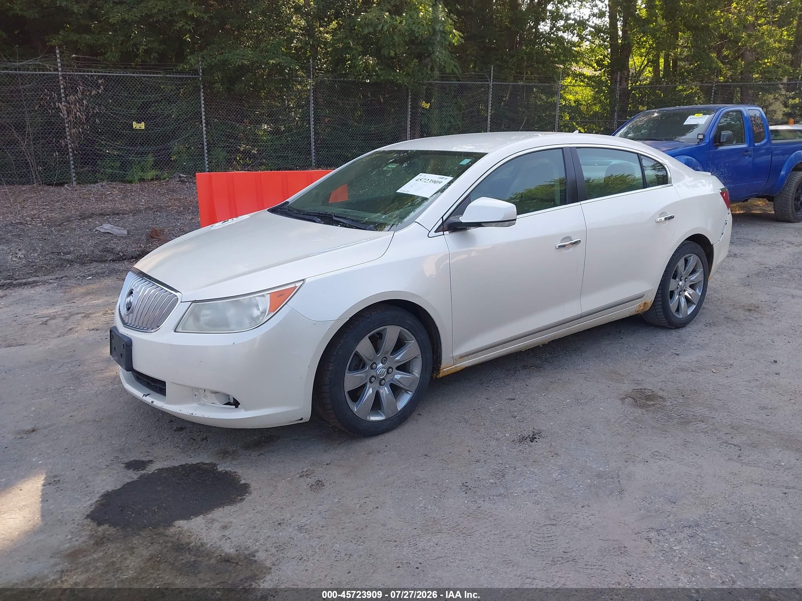 2011 Buick Lacrosse Cxl Белый vin: 1G4GC5EC0BF340914