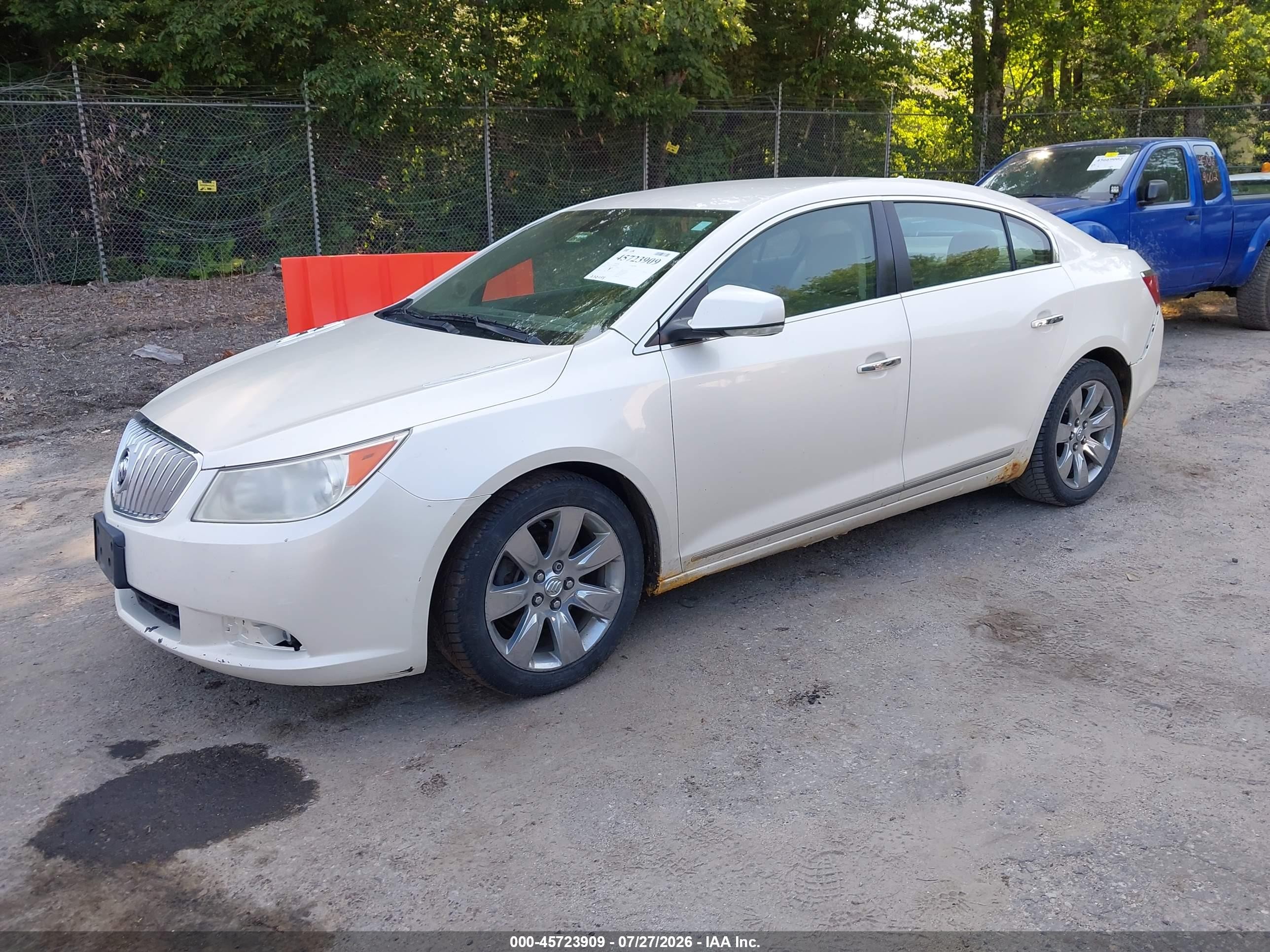 2011 Buick Lacrosse Cxl Белый vin: 1G4GC5EC0BF340914