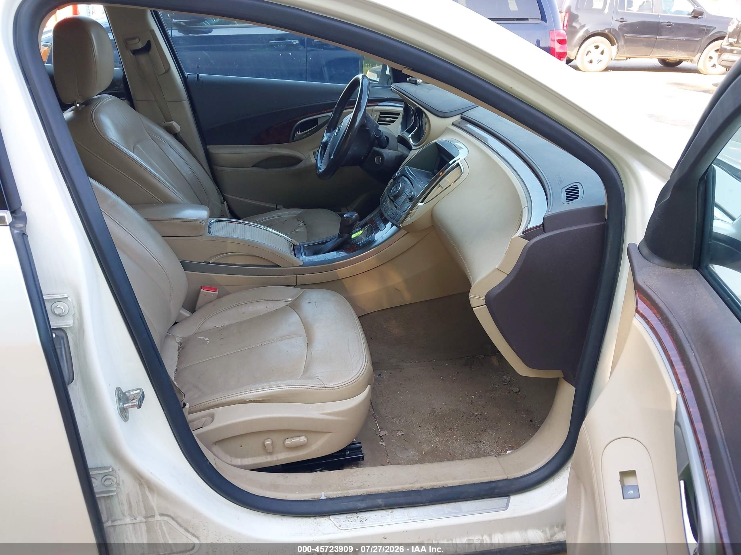 2011 Buick Lacrosse Cxl Белый vin: 1G4GC5EC0BF340914
