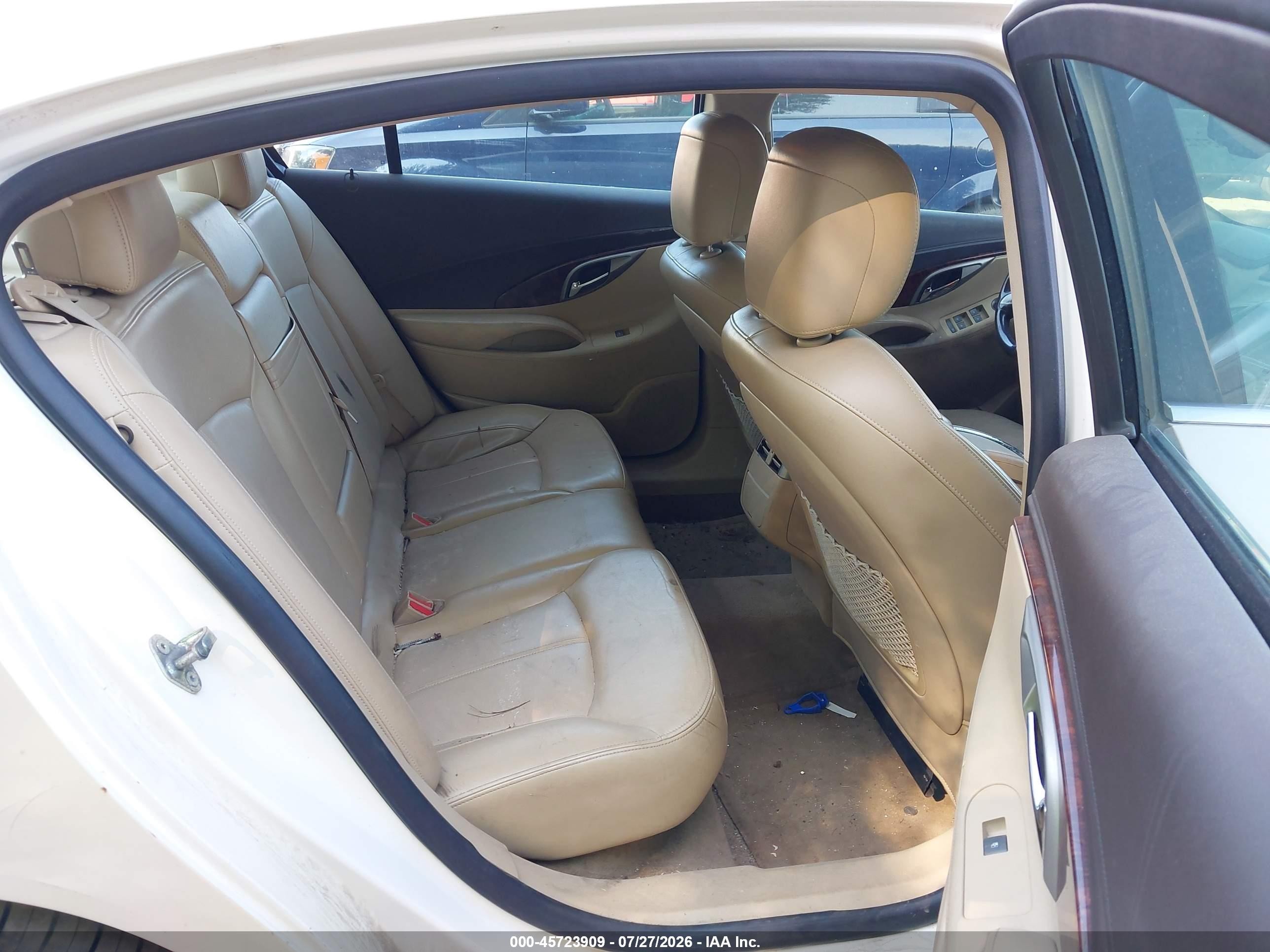 2011 Buick Lacrosse Cxl Белый vin: 1G4GC5EC0BF340914