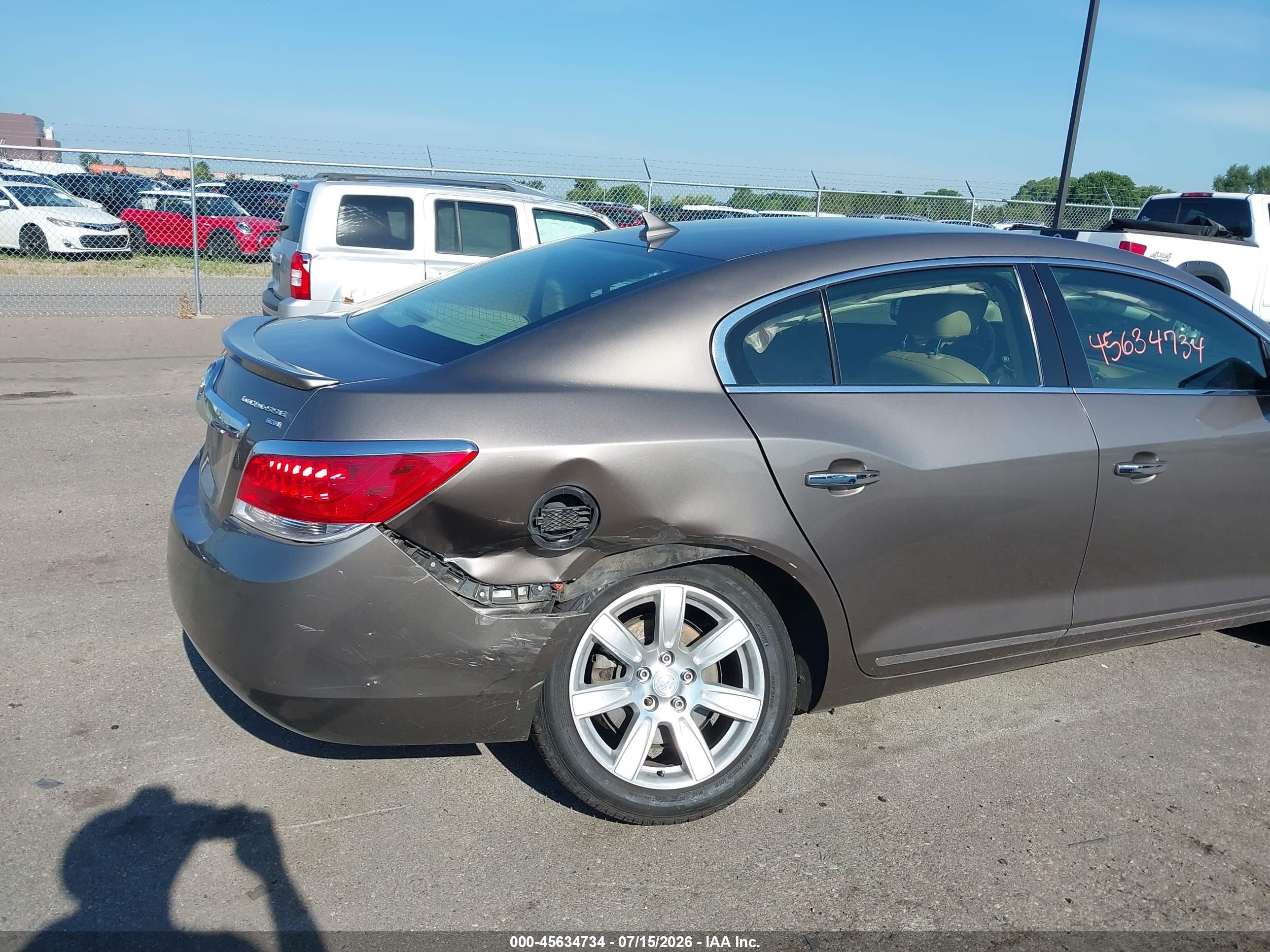 2011 Buick Lacrosse Cxl Серый vin: 1G4GC5EC3BF321368