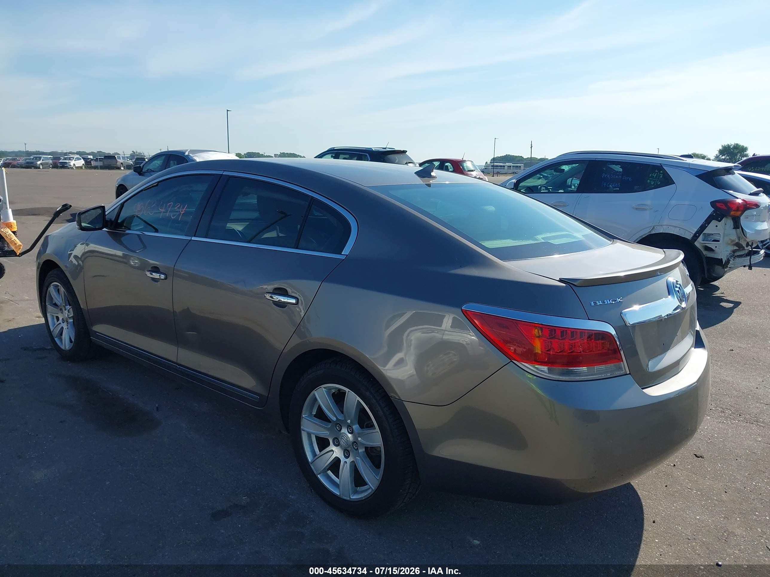 2011 Buick Lacrosse Cxl Серый vin: 1G4GC5EC3BF321368