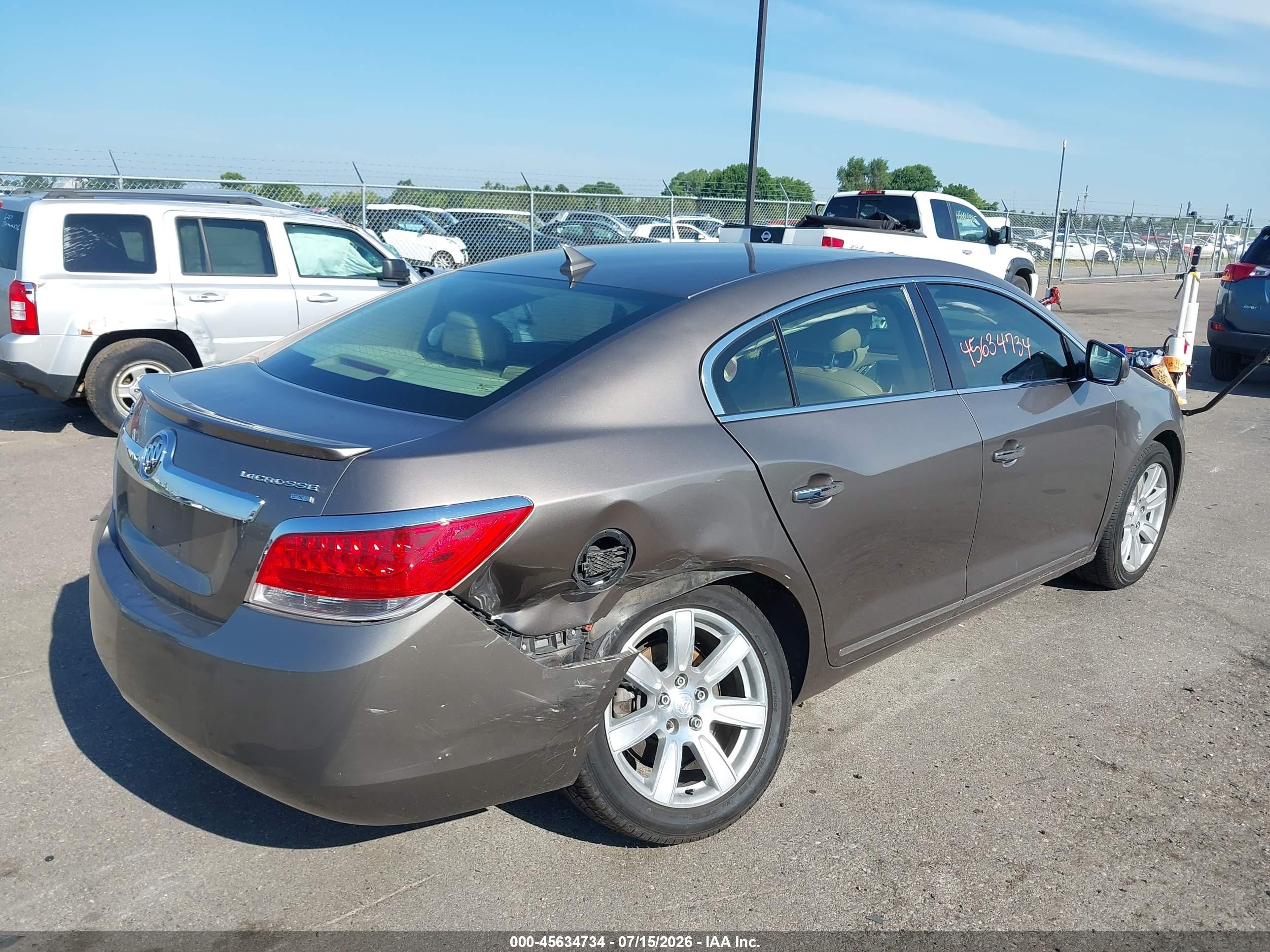 2011 Buick Lacrosse Cxl Серый vin: 1G4GC5EC3BF321368