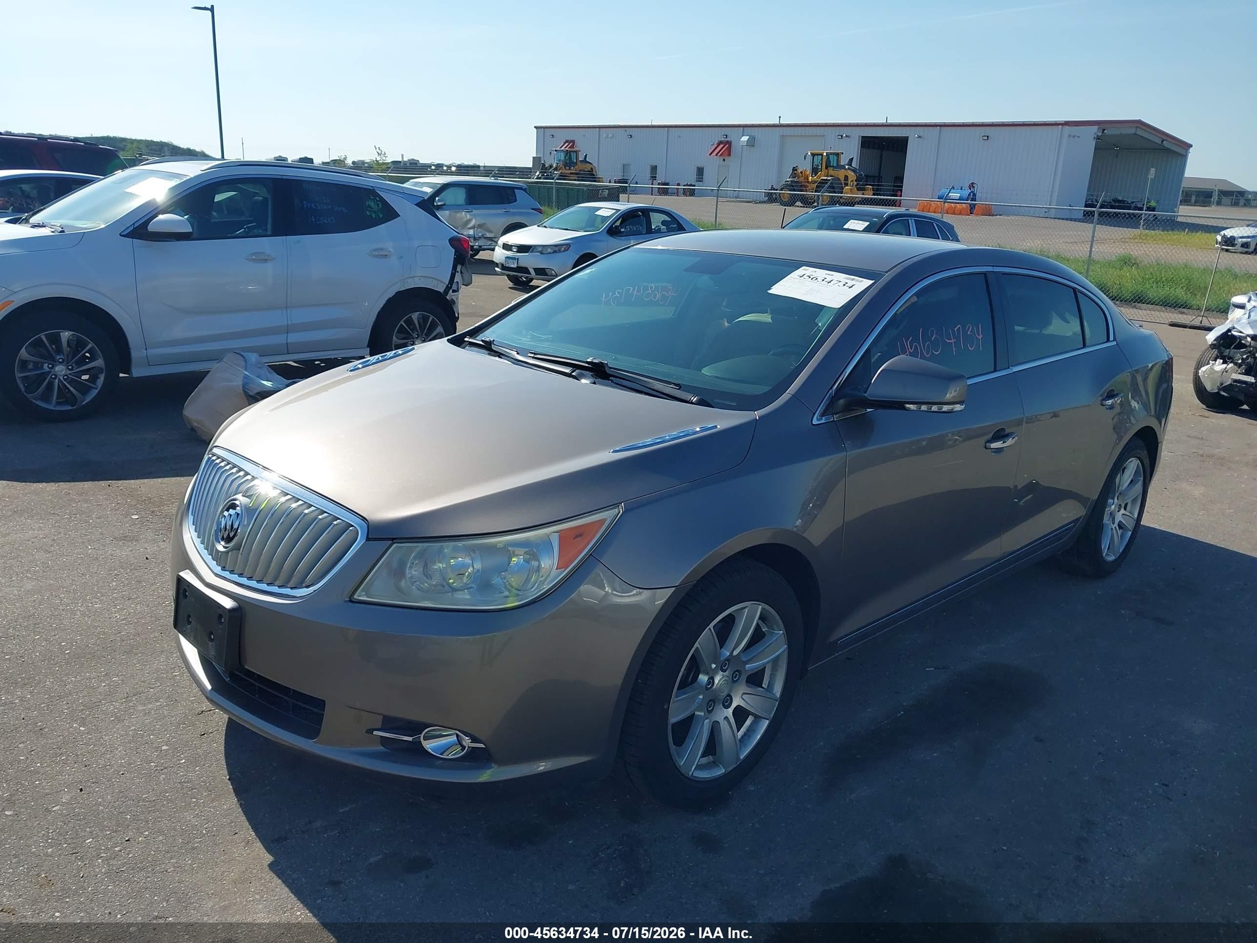 2011 Buick Lacrosse Cxl Серый vin: 1G4GC5EC3BF321368
