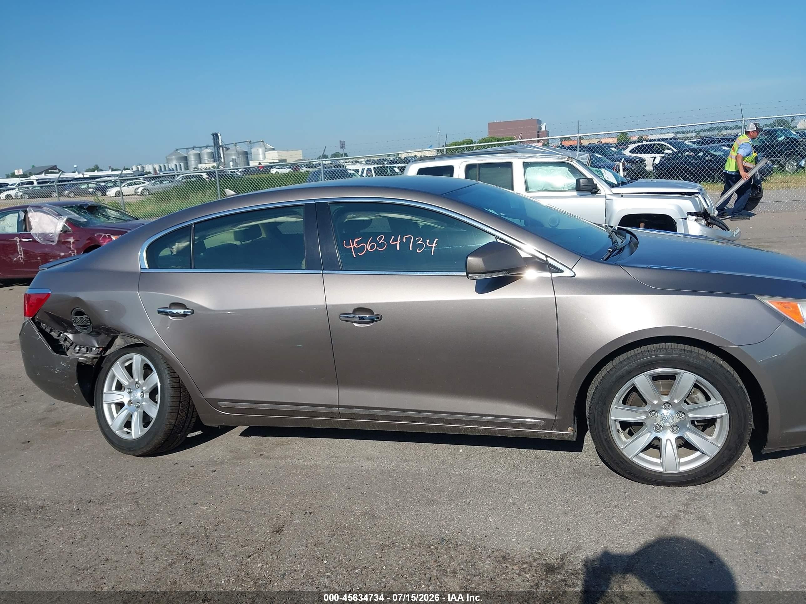 2011 Buick Lacrosse Cxl Серый vin: 1G4GC5EC3BF321368
