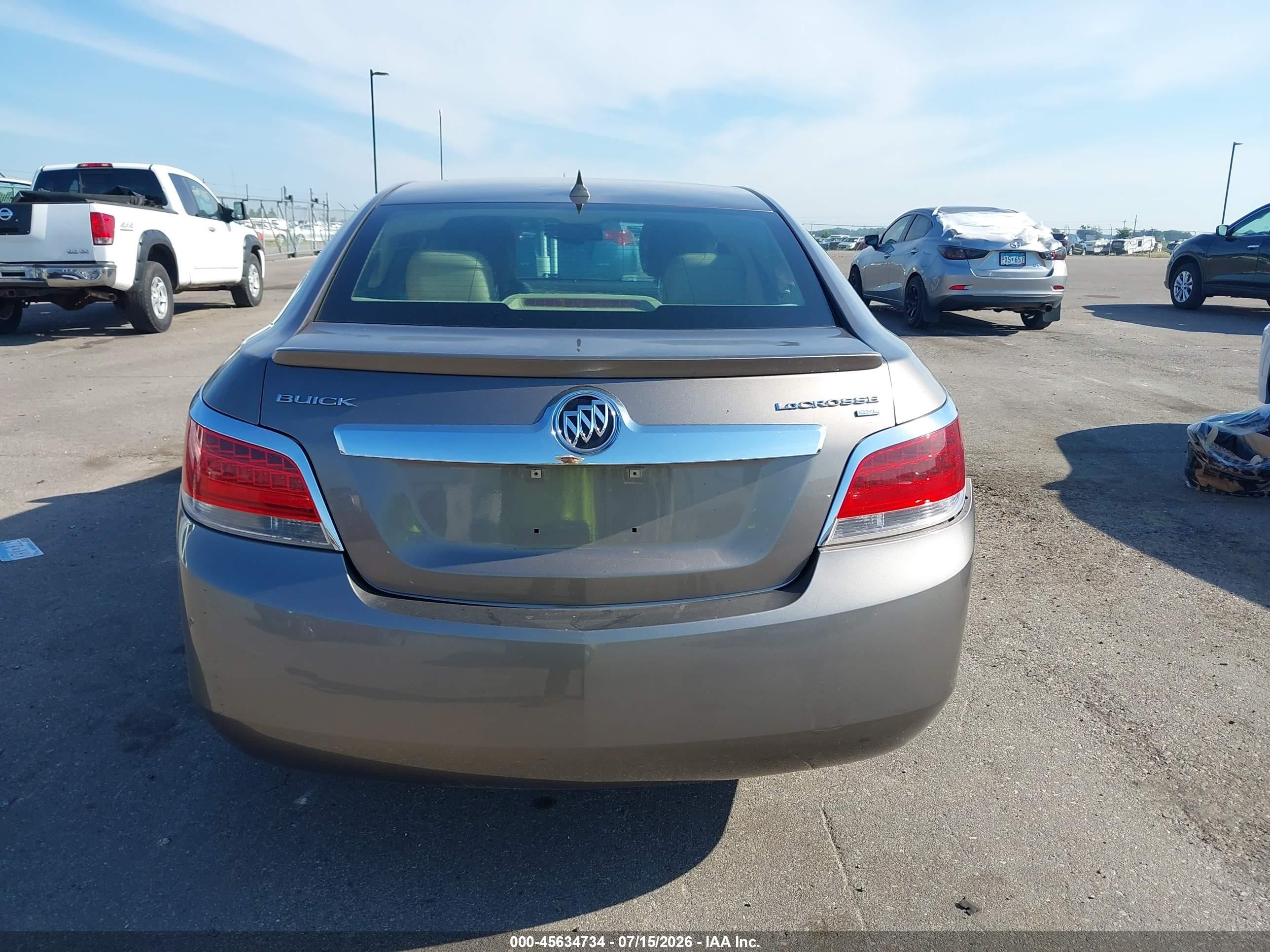 2011 Buick Lacrosse Cxl Серый vin: 1G4GC5EC3BF321368