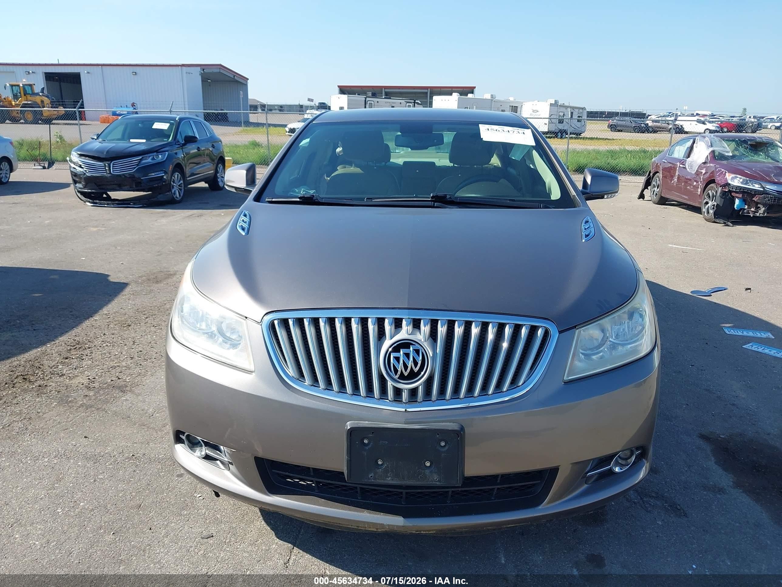 2011 Buick Lacrosse Cxl Серый vin: 1G4GC5EC3BF321368