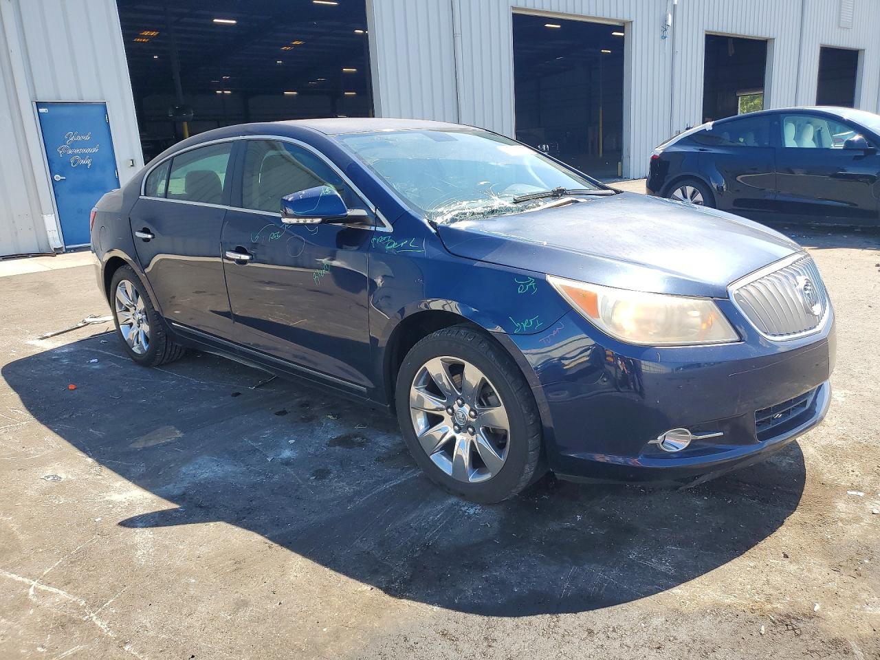 2011 Buick Lacrosse Cxl Blue vin: 1G4GC5EC8BF318319