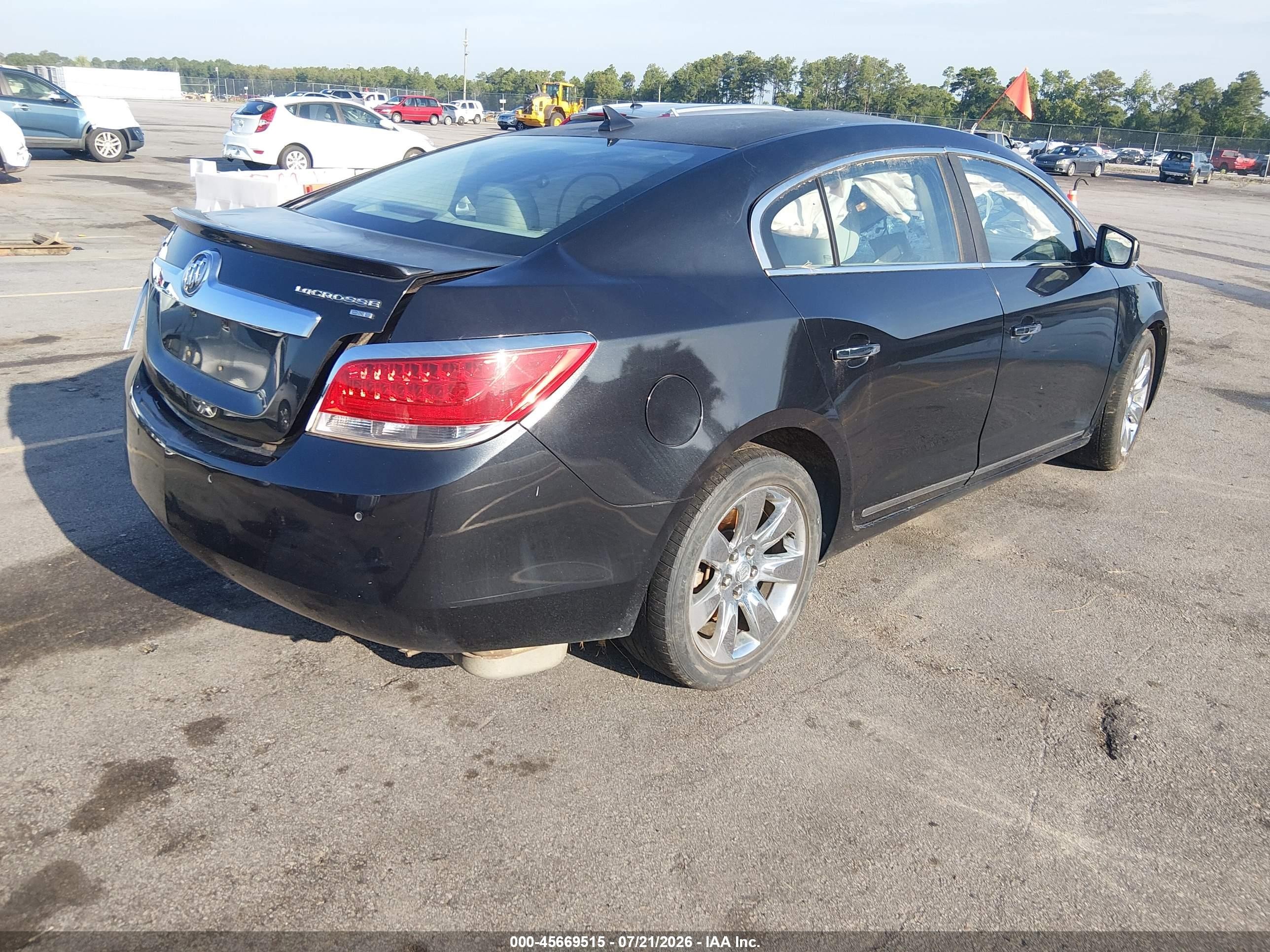 2011 Buick Lacrosse Cxl Black vin: 1G4GC5EC8BF346430