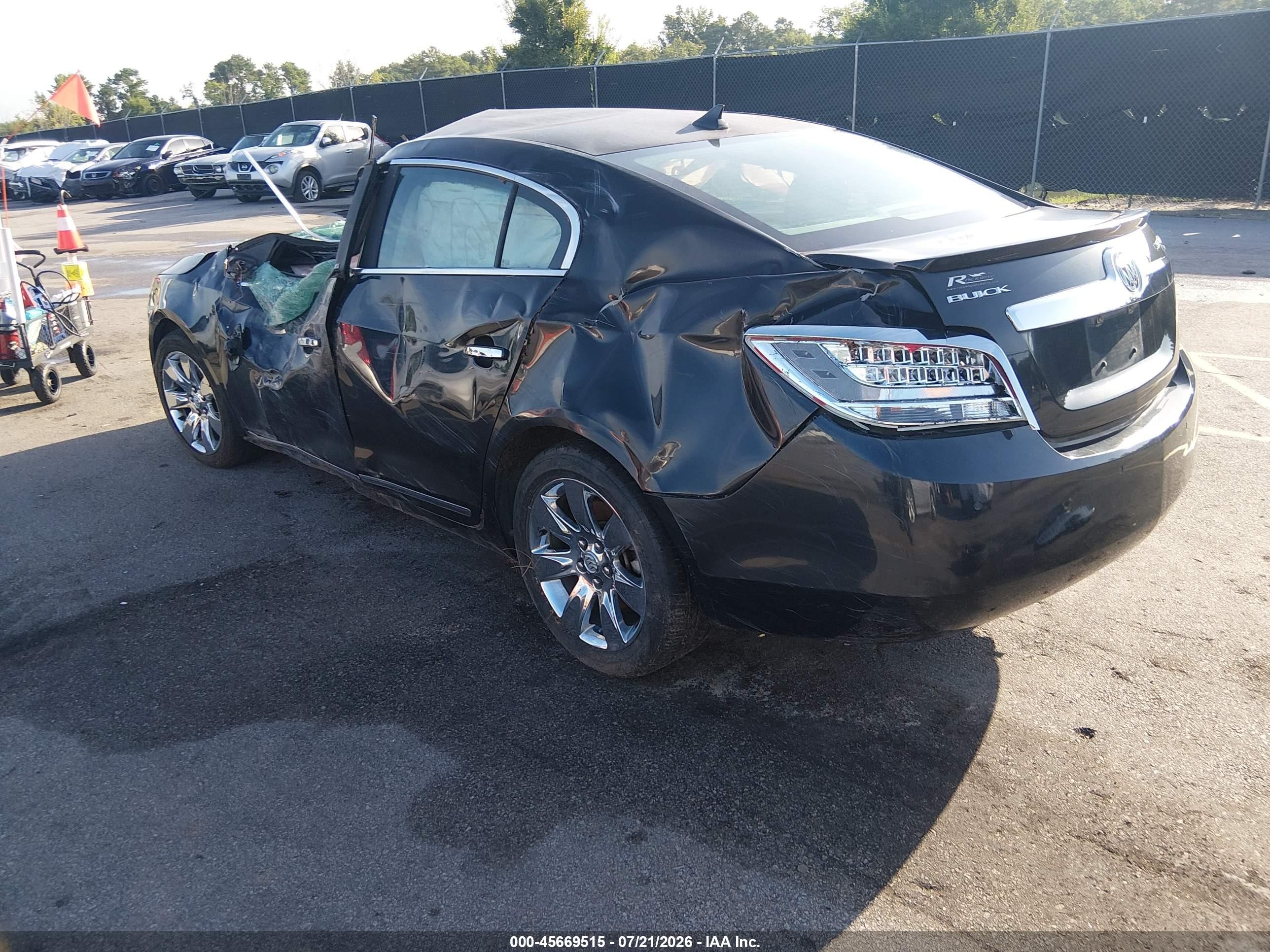 2011 Buick Lacrosse Cxl Black vin: 1G4GC5EC8BF346430