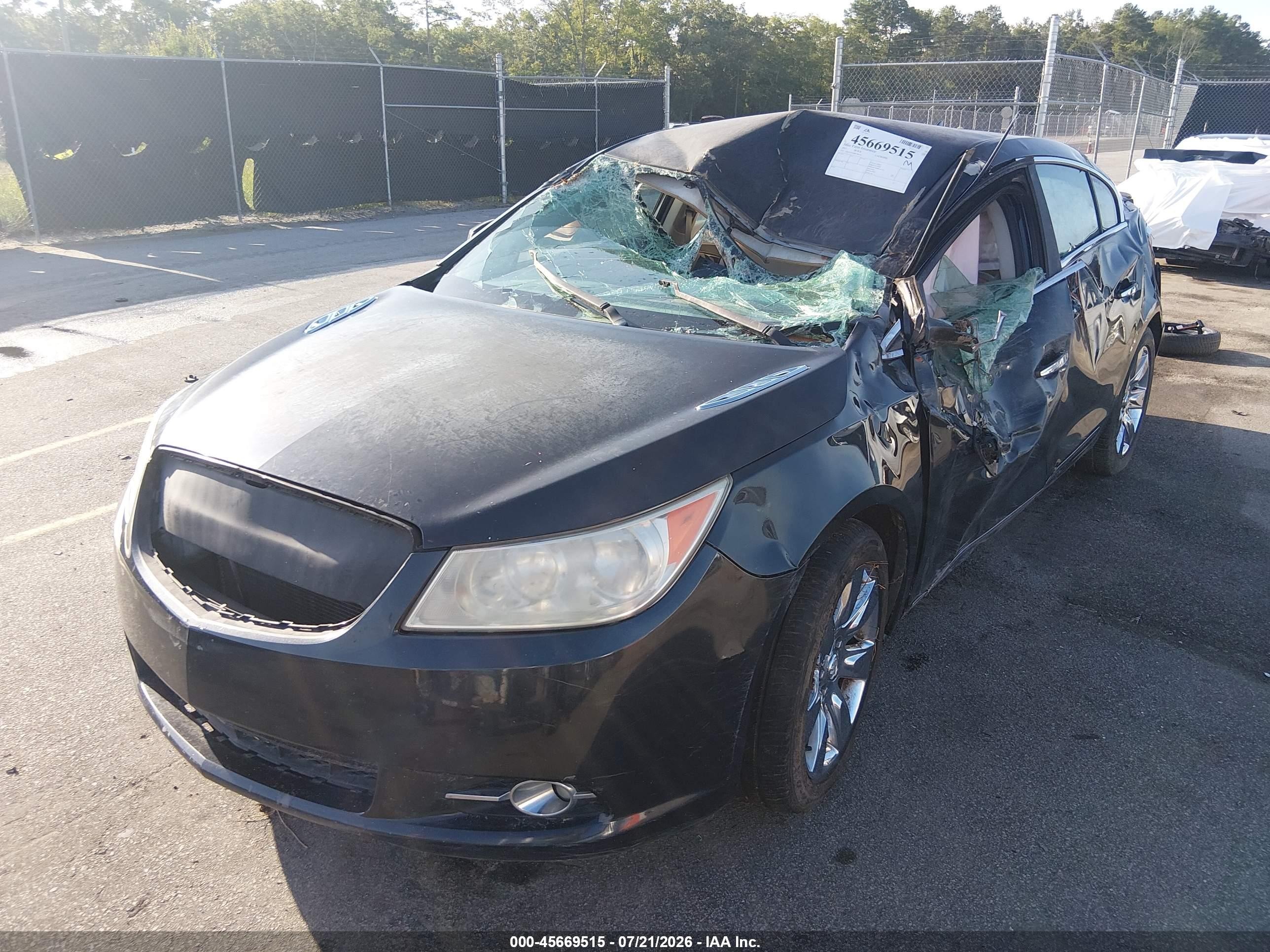 2011 Buick Lacrosse Cxl Black vin: 1G4GC5EC8BF346430