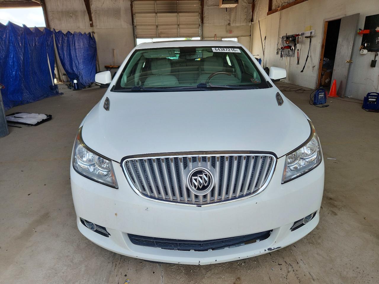 2011 Buick Lacrosse Cxl White vin: 1G4GC5EC8BF373479