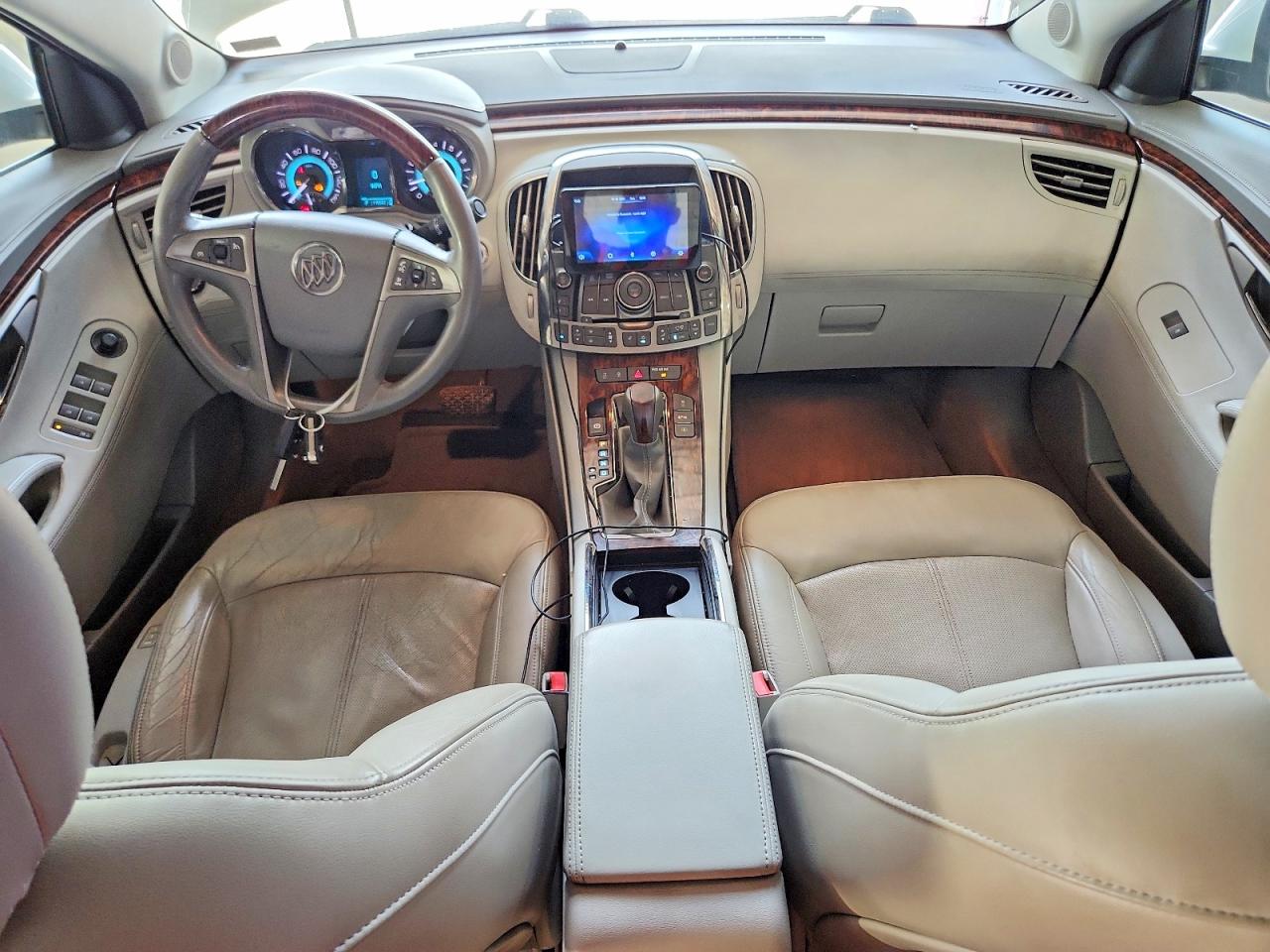 2011 Buick Lacrosse Cxl White vin: 1G4GC5EC8BF373479