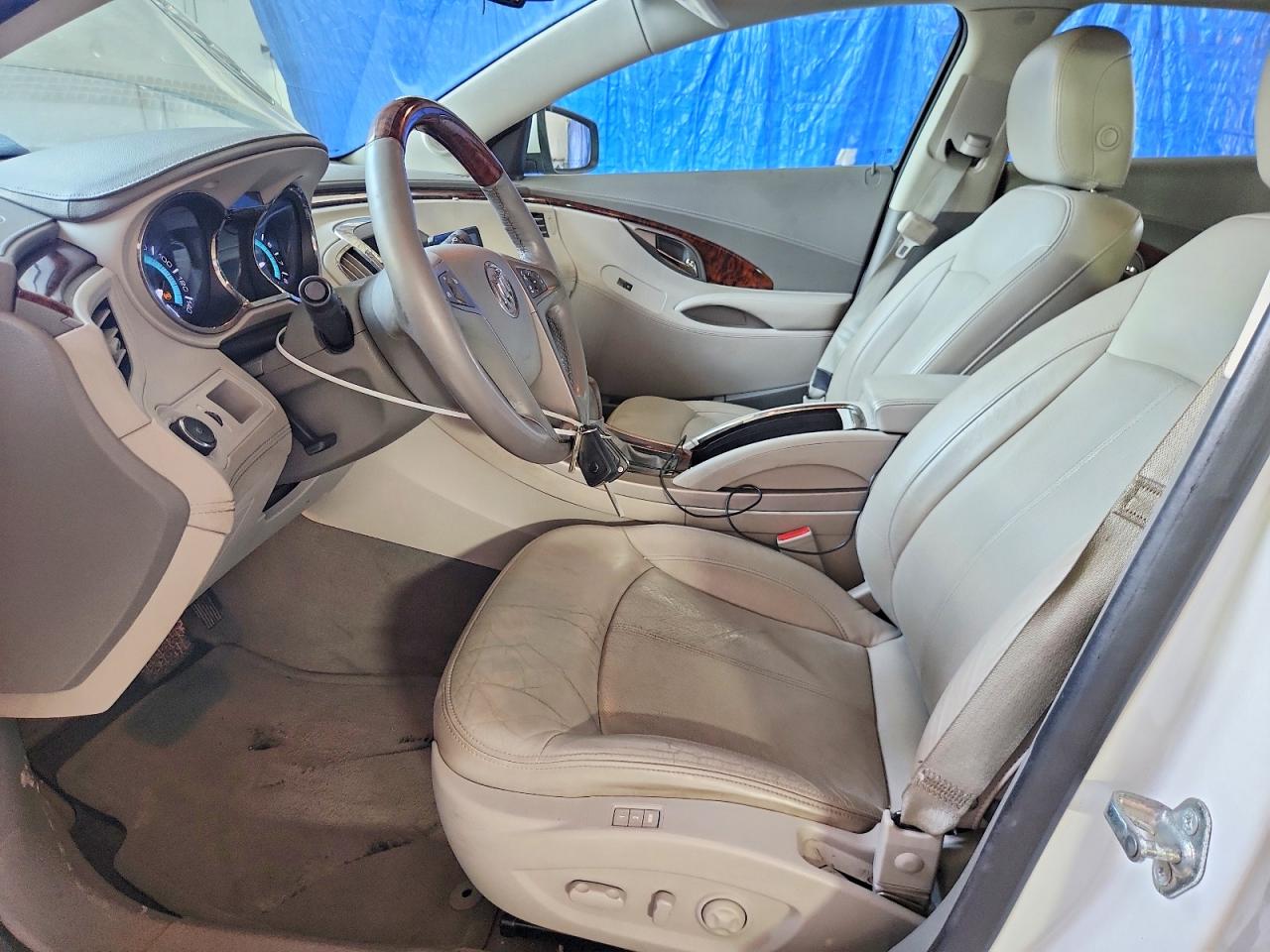 2011 Buick Lacrosse Cxl White vin: 1G4GC5EC8BF373479