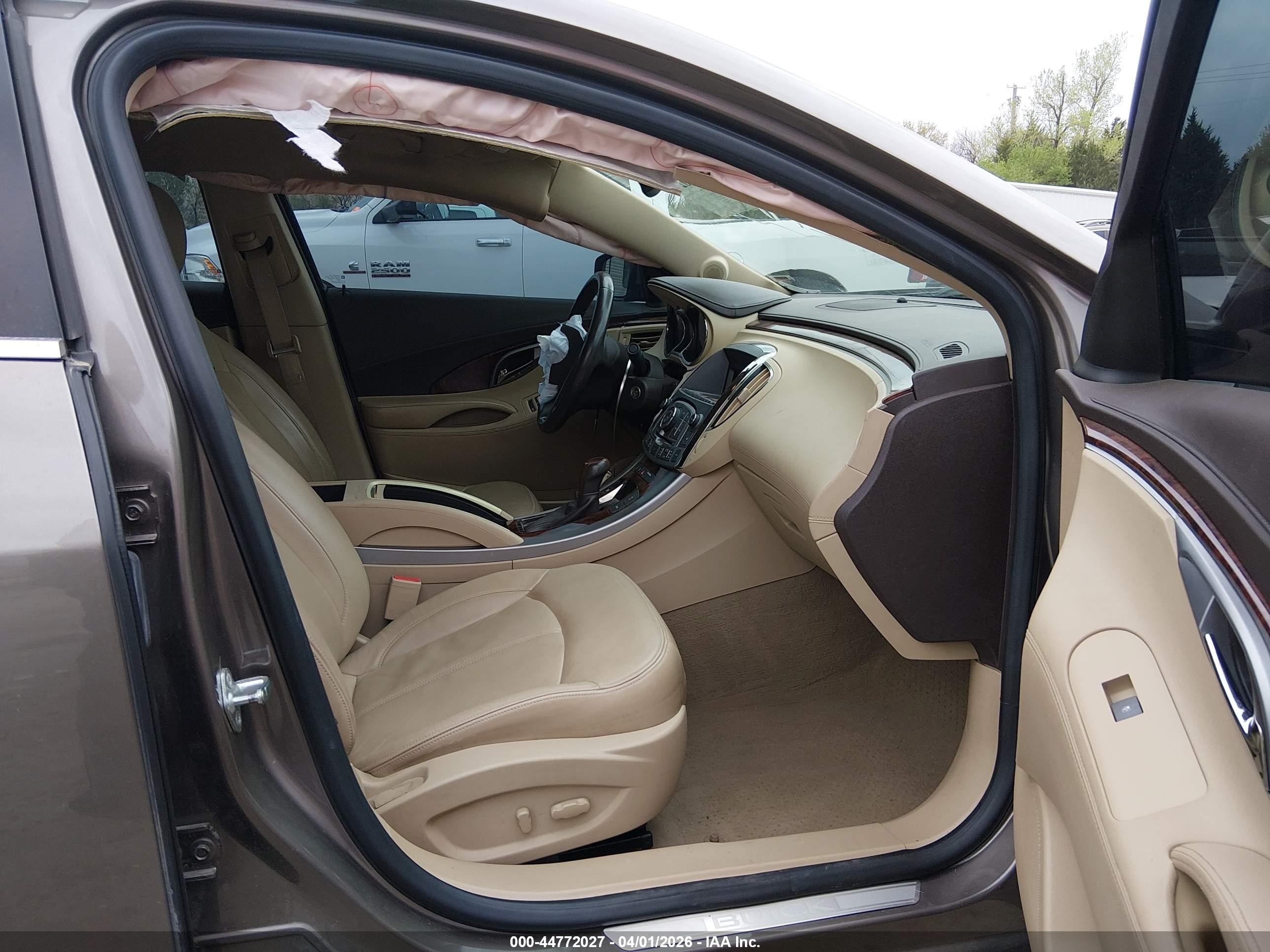2011 Buick Lacrosse Cxl Tan vin: 1G4GC5EC9BF116038