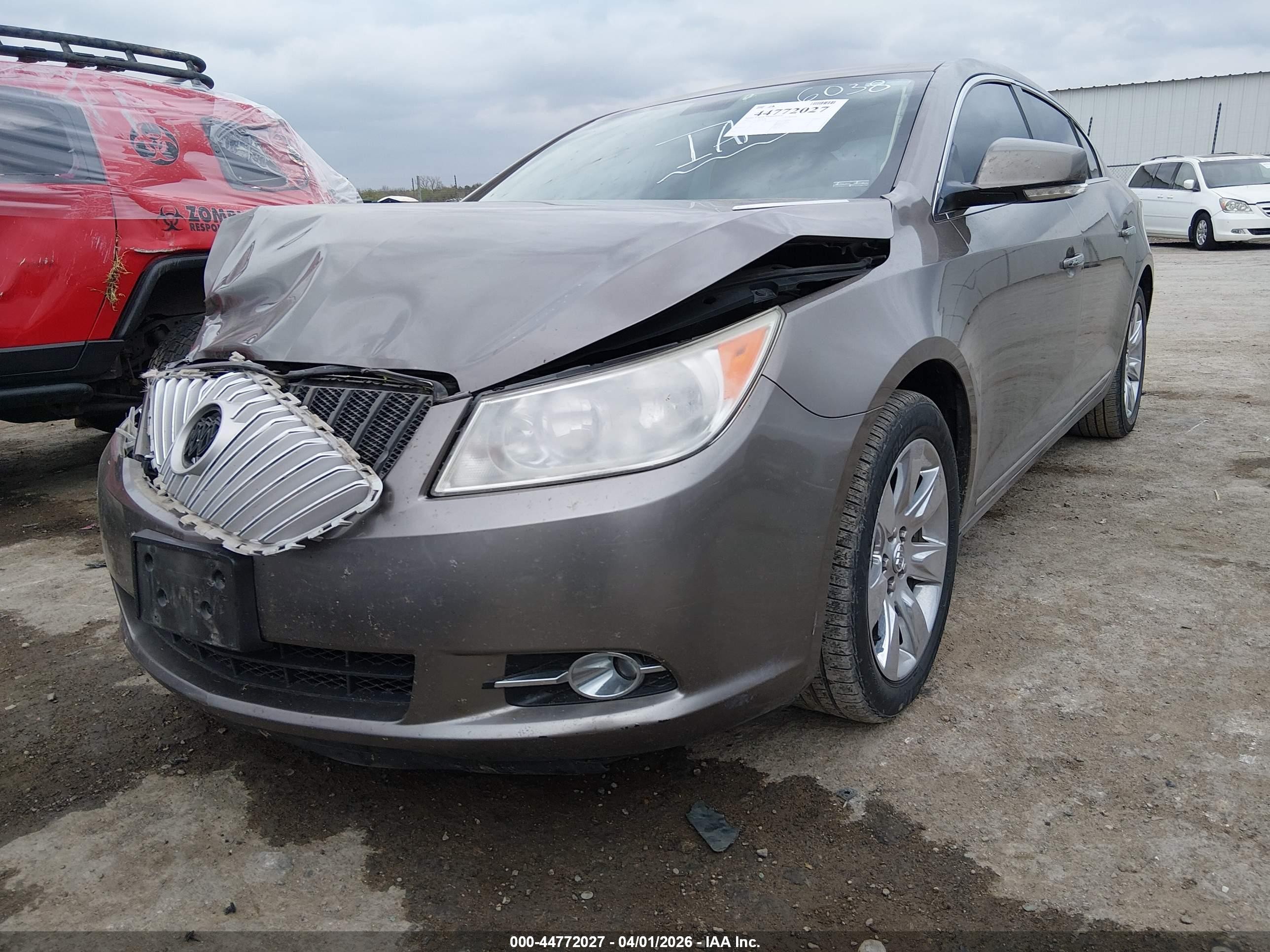 2011 Buick Lacrosse Cxl Tan vin: 1G4GC5EC9BF116038
