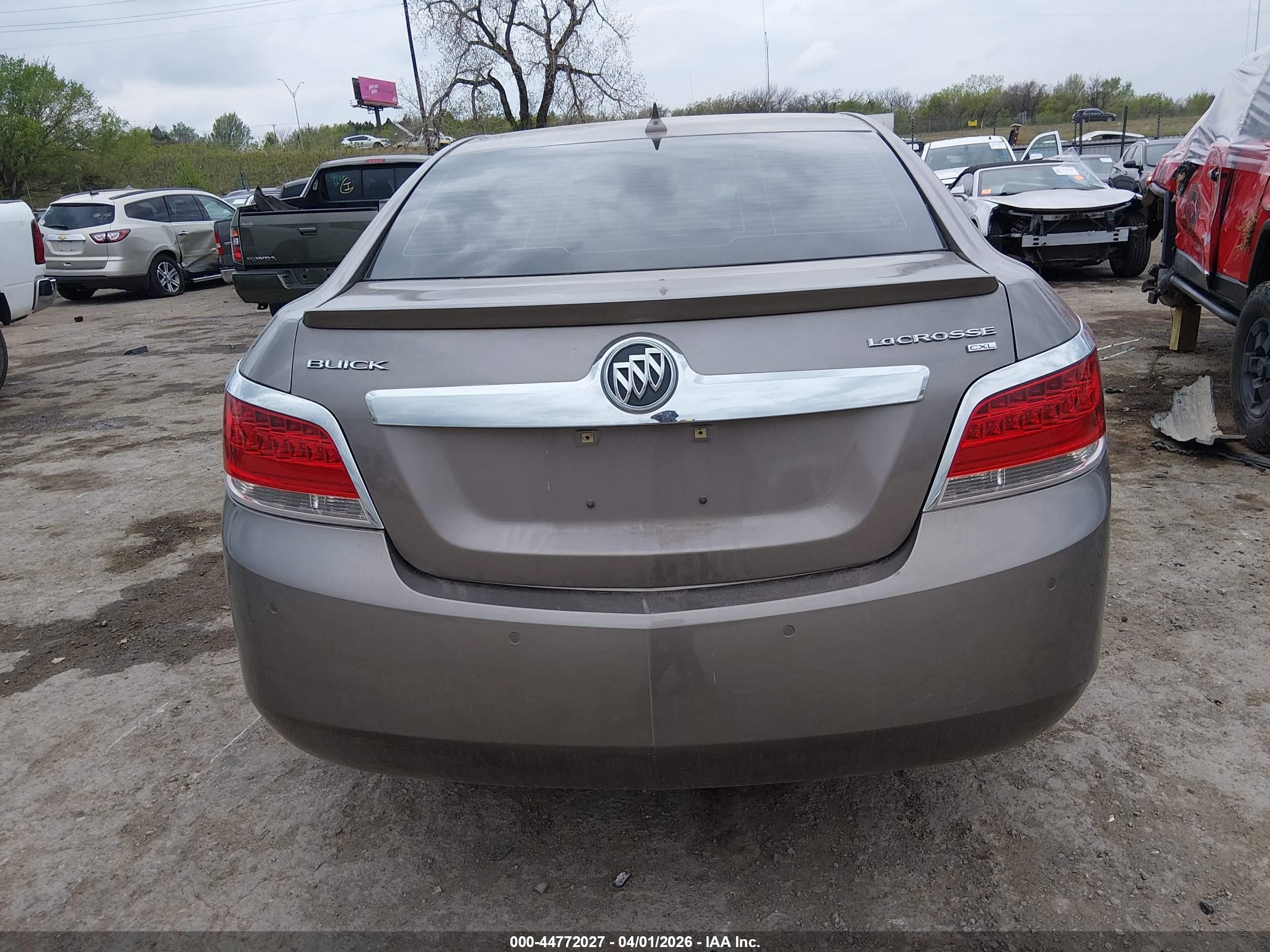 2011 Buick Lacrosse Cxl Tan vin: 1G4GC5EC9BF116038