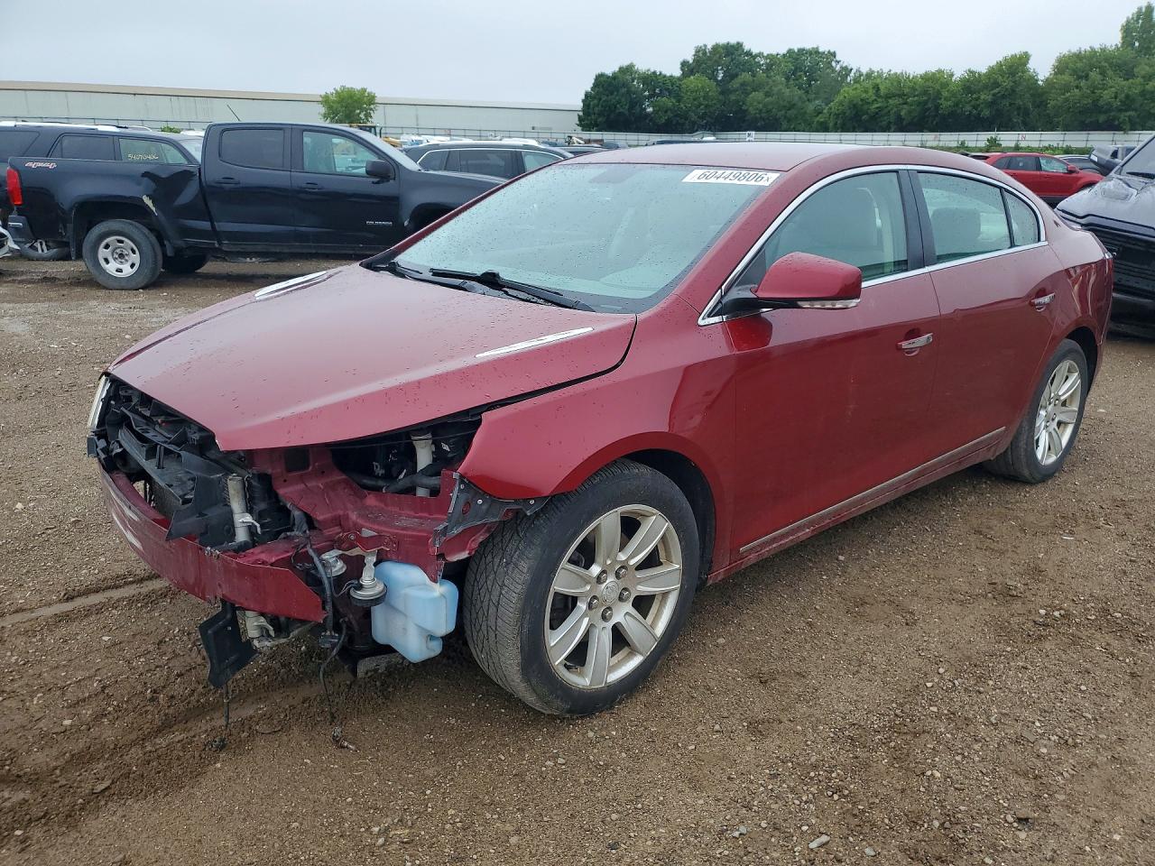 2011 Buick Lacrosse Cxl Red vin: 1G4GC5ECXBF178127