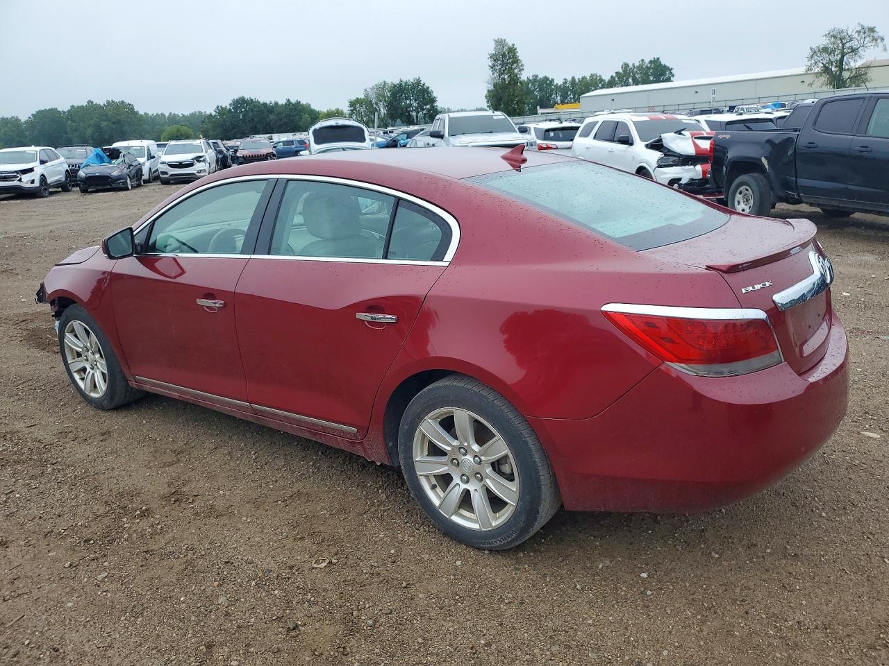 2011 Buick Lacrosse Cxl Red vin: 1G4GC5ECXBF178127