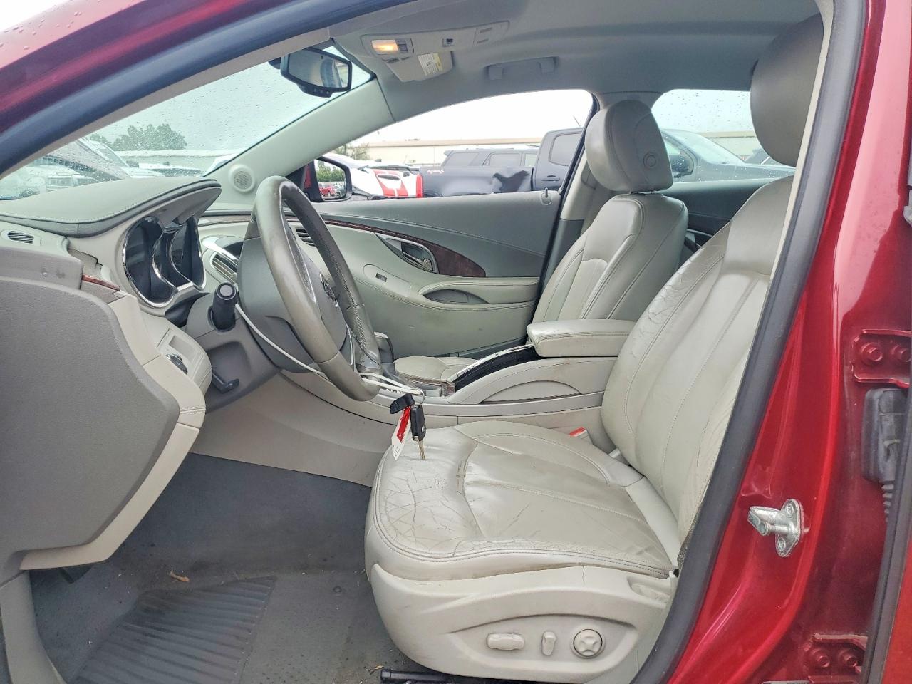 2011 Buick Lacrosse Cxl Red vin: 1G4GC5ECXBF178127