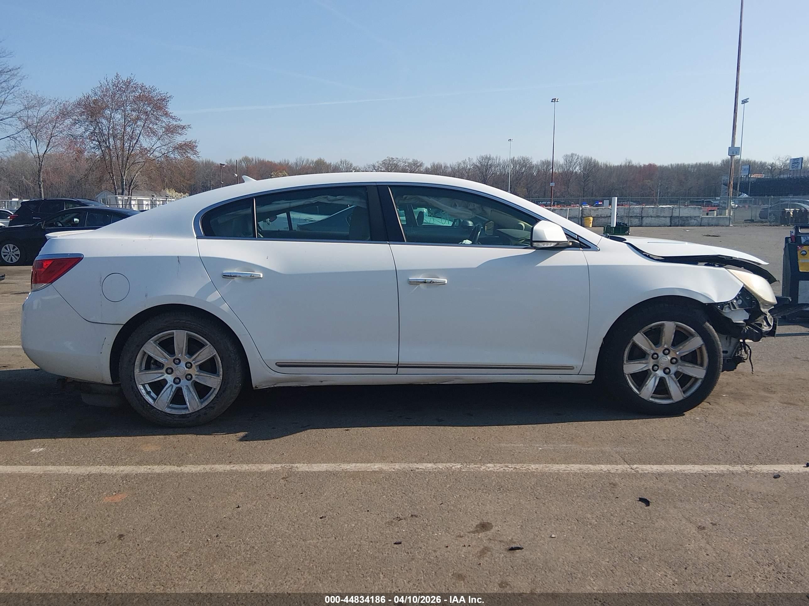 2011 Buick Lacrosse Cxl White vin: 1G4GC5ECXBF387853
