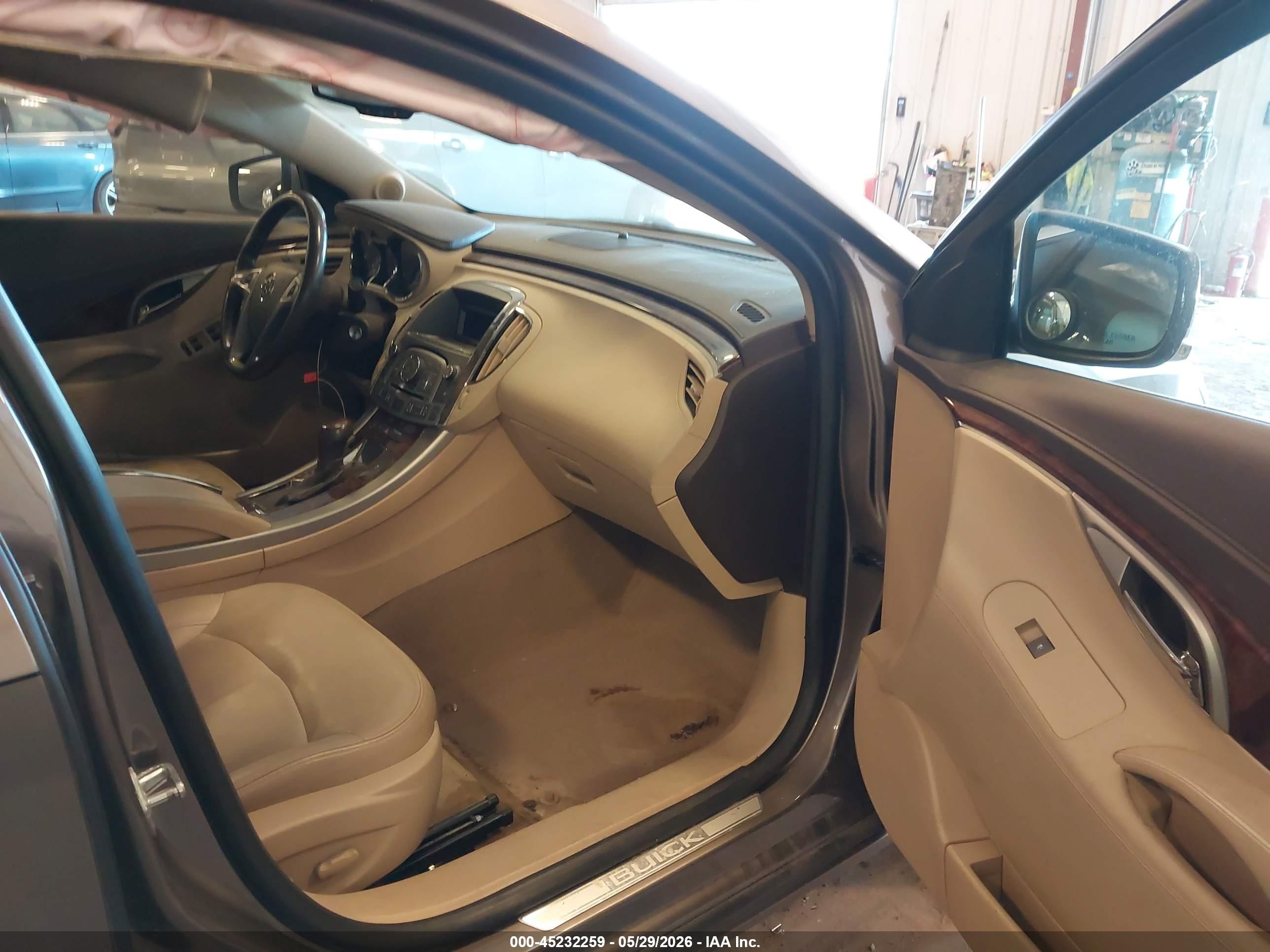 2011 Buick Lacrosse Cxl Tan vin: 1G4GC5ED0BF171907